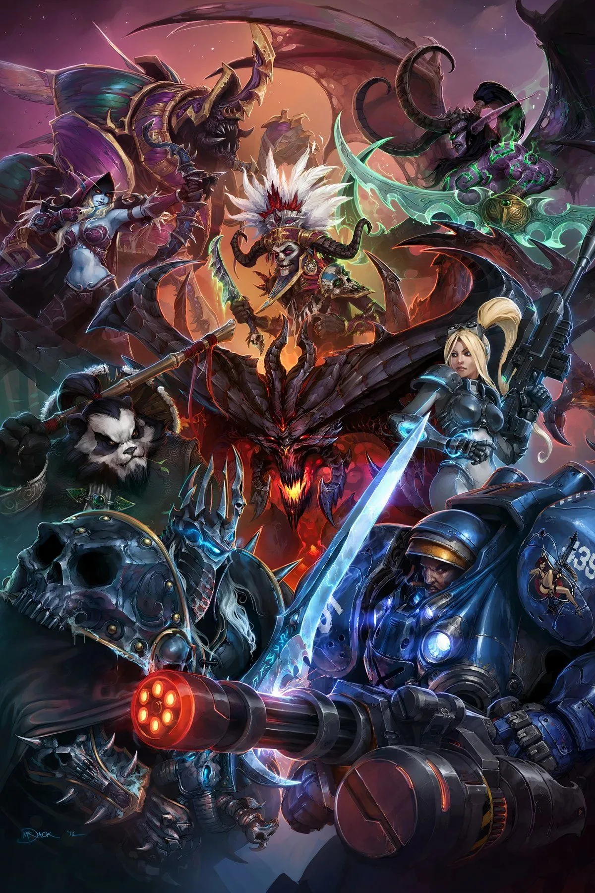 Các nhân vật quen thuộc của Blizzard trong Heroes of the Storm, MOBA phát triển từ mod Starcraft 2