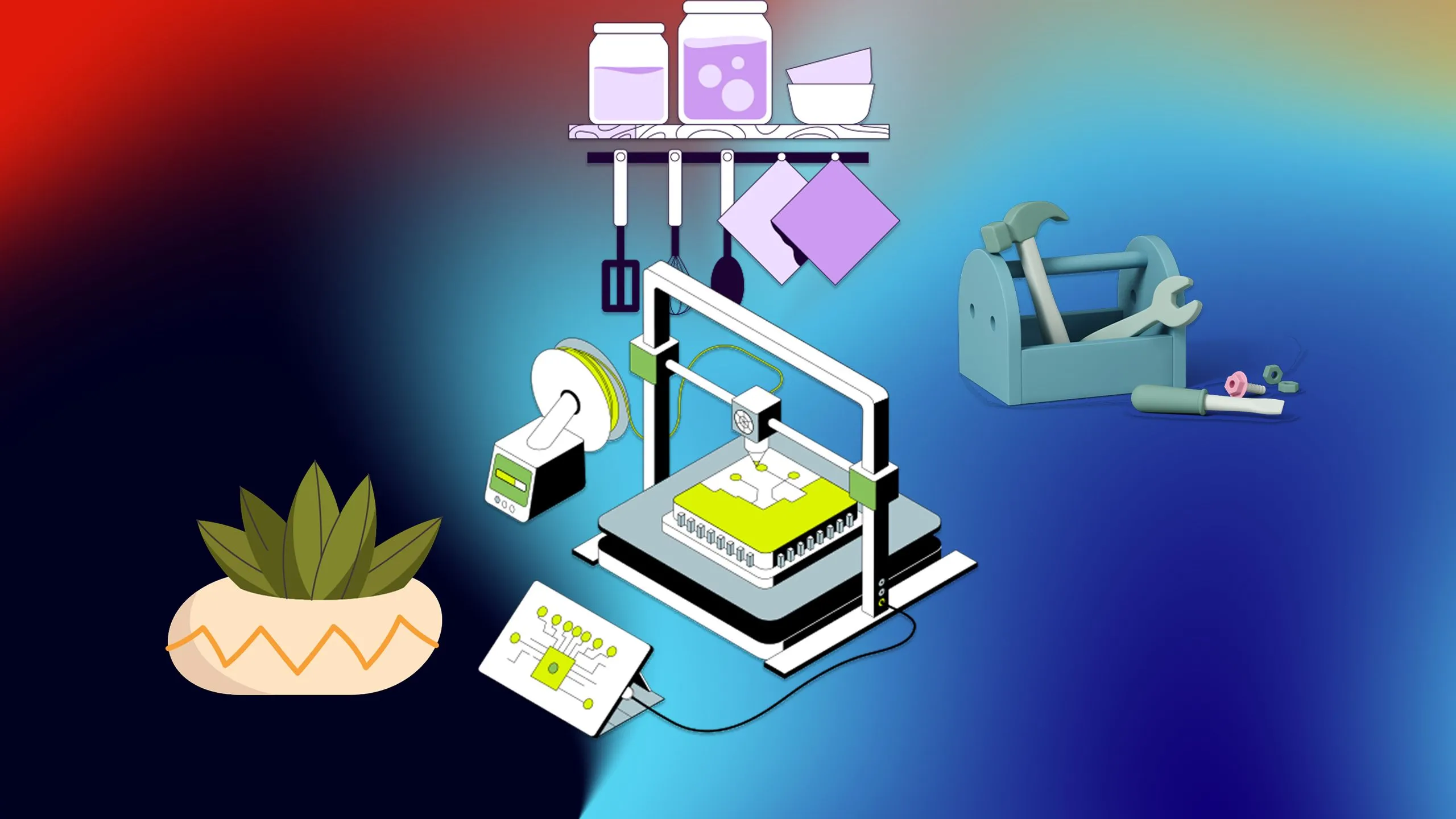 Các sản phẩm in 3D FDM thực tế và đa dụng cho gia đình