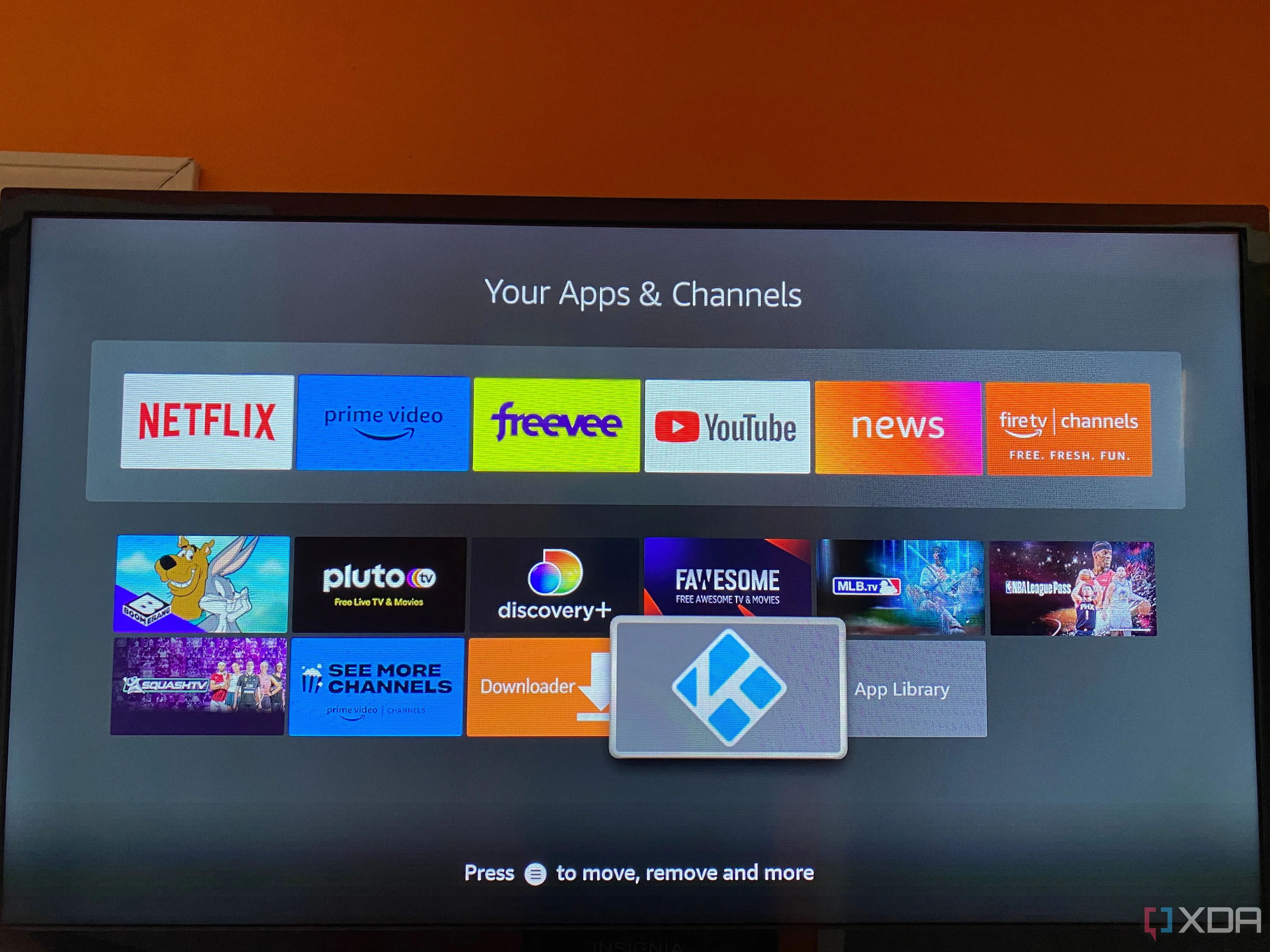 Các ứng dụng Amazon Fire TV với Kodi được làm nổi bật