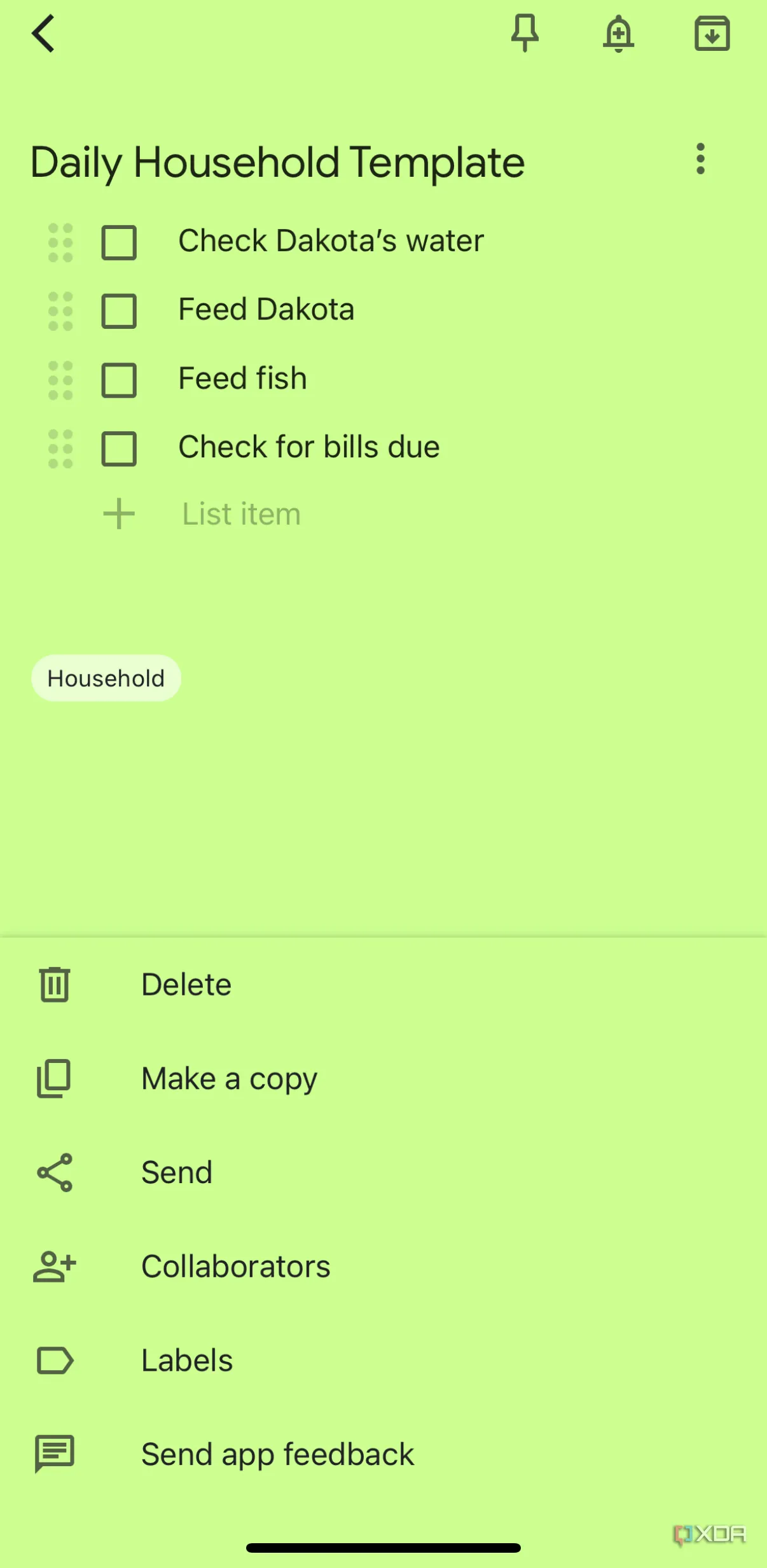 Cách dùng Google Keep để sắp xếp công việc hàng ngày