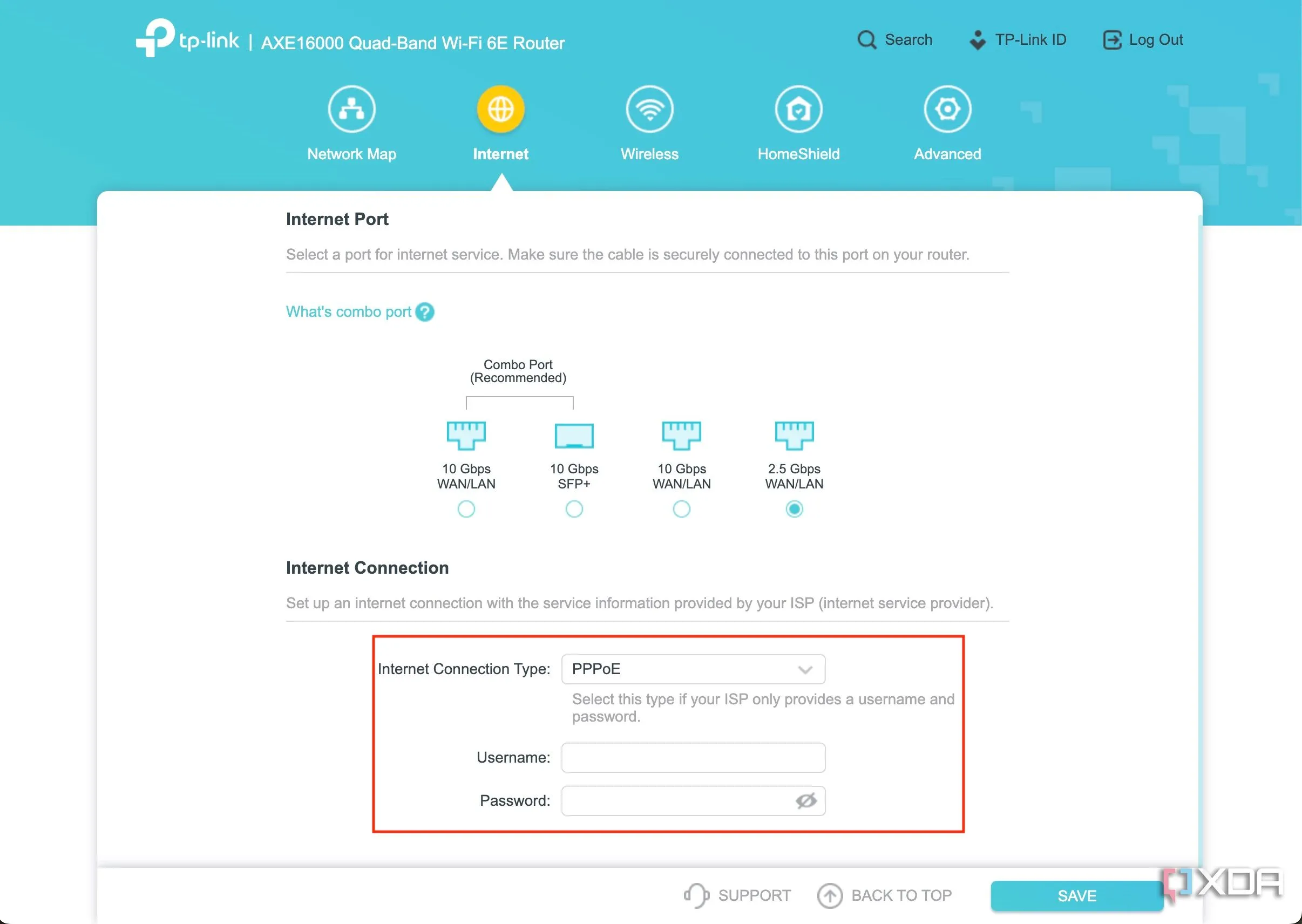 Cài đặt PPPoE trên TP-Link Archer để đăng nhập với ISP