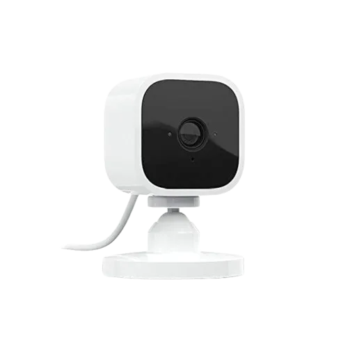 Camera an ninh thông minh Blink Mini màu trắng, thiết kế nhỏ gọn