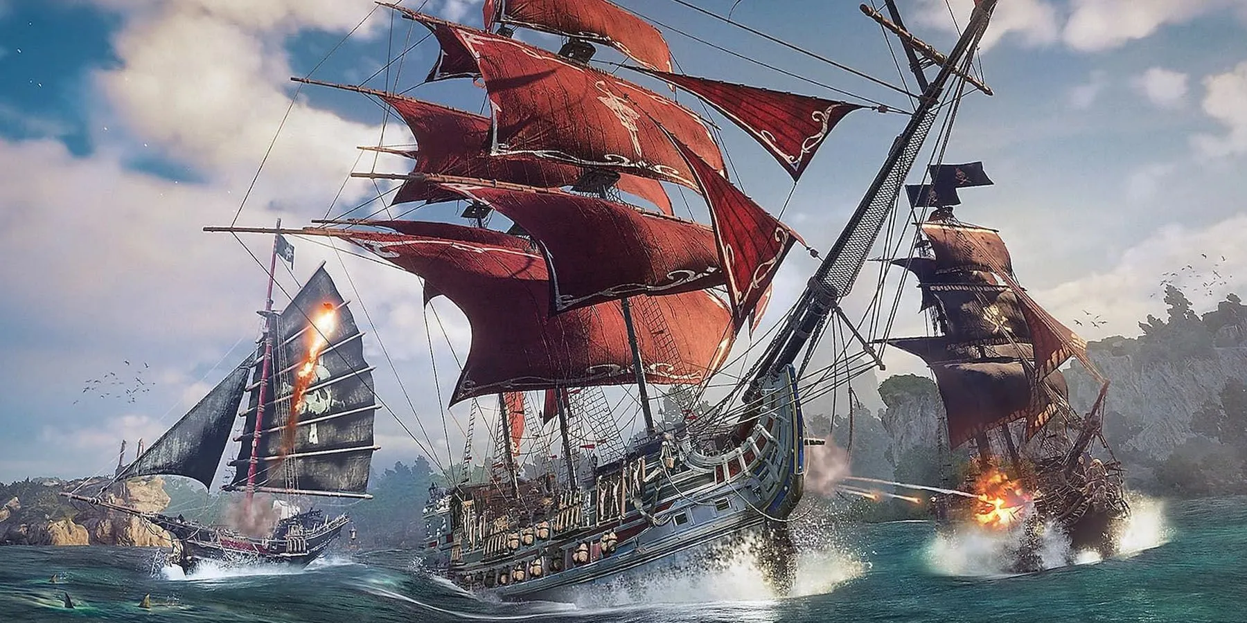 Cảnh chiến đấu hải quân hoành tráng trong Skull &amp; Bones
