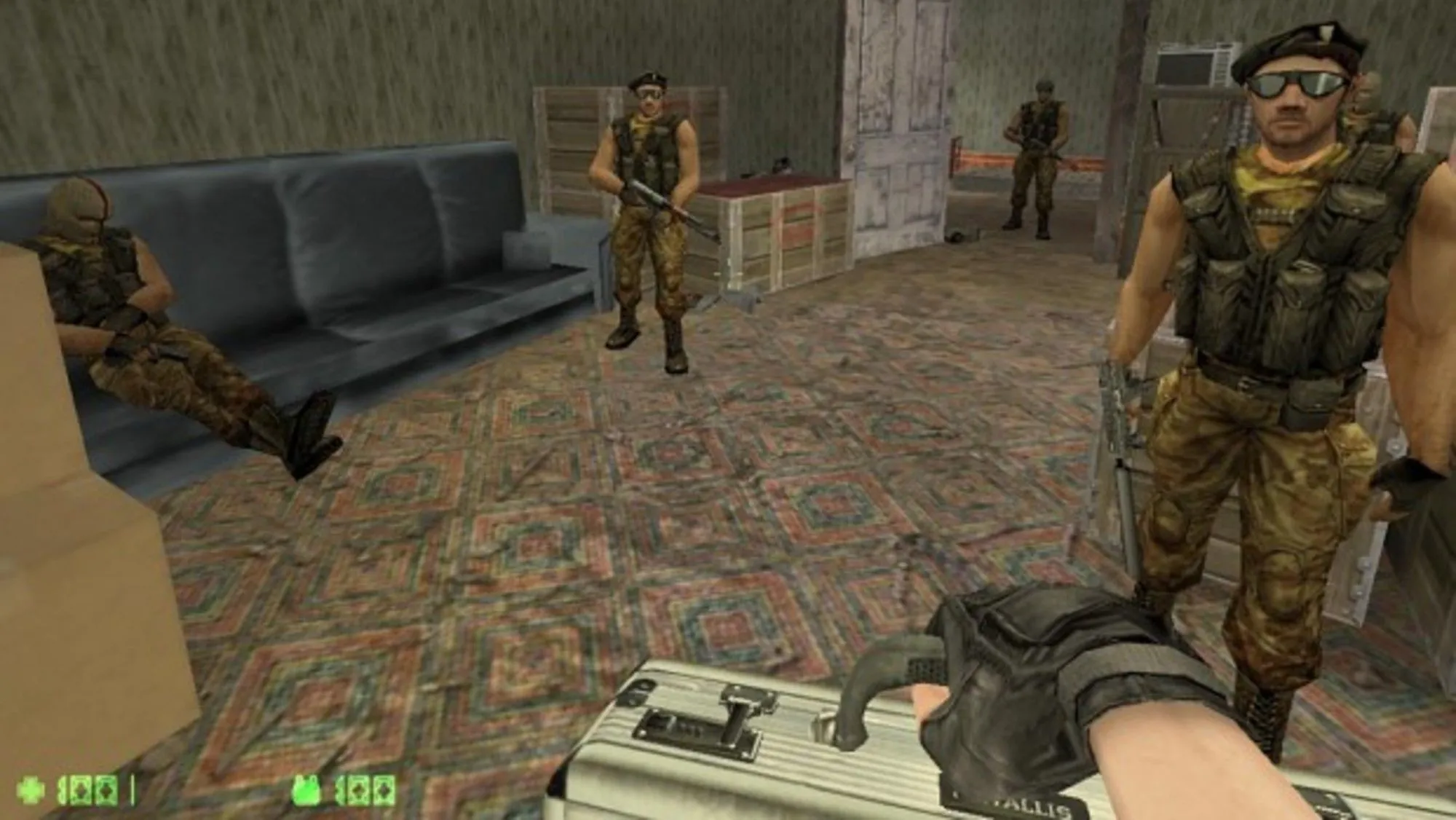 Cảnh chiến đấu trong chiến dịch chơi đơn của Counter-Strike: Condition Zero Deleted Scenes