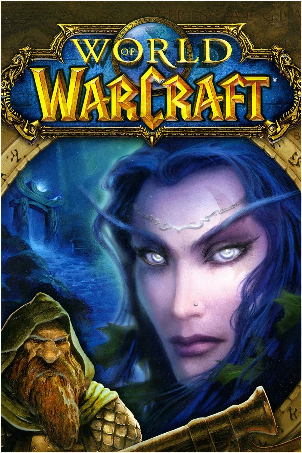 Cảnh chiến đấu trong game World of Warcraft với các nhân vật và hiệu ứng phép thuật