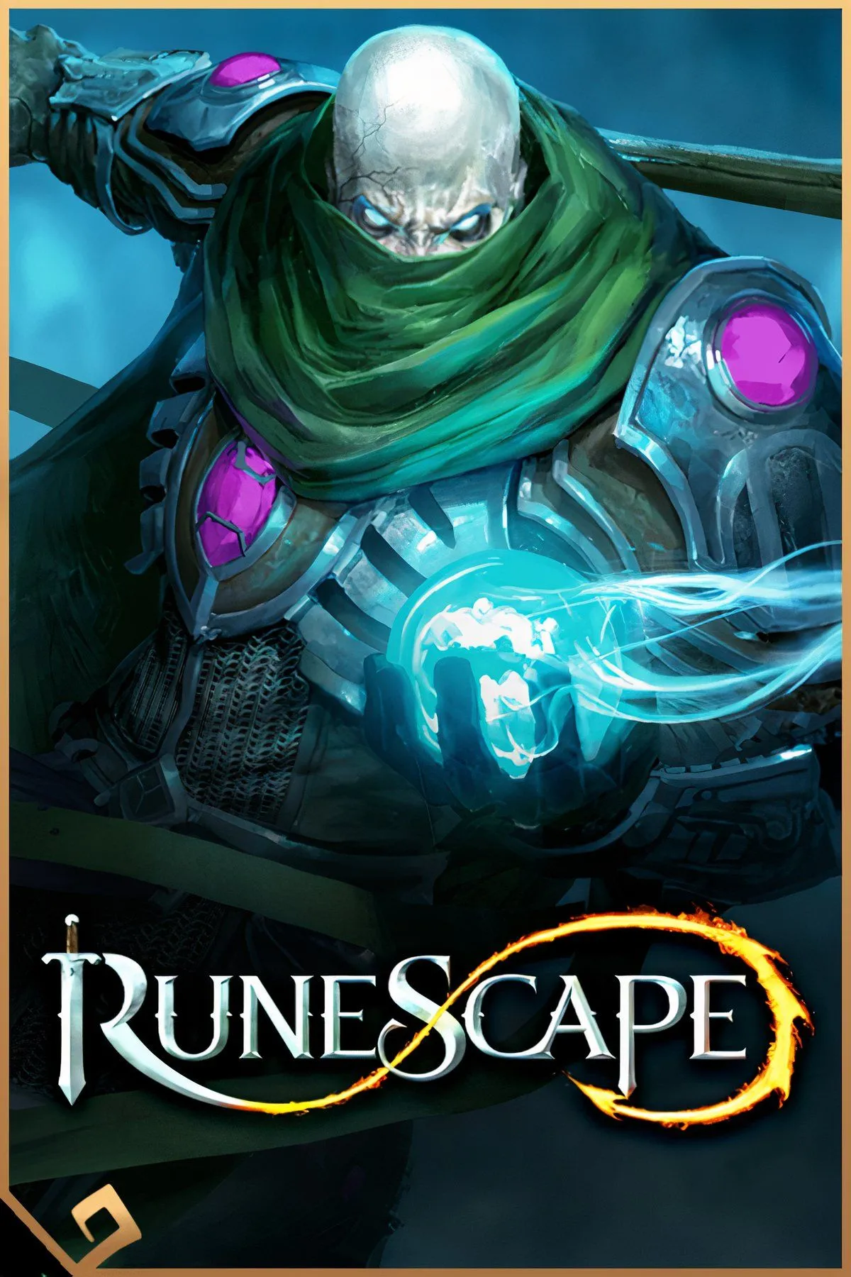 Cảnh chơi game trong RuneScape, minh họa thế giới giả tưởng và các nhân vật MMORPG cổ điển