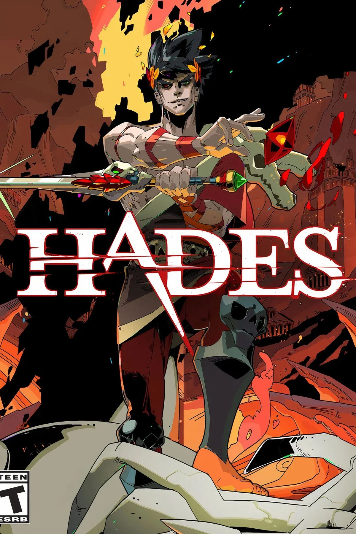 Cảnh gameplay của Hades với nhân vật chính Zagreus trong trận chiến đầy kịch tính