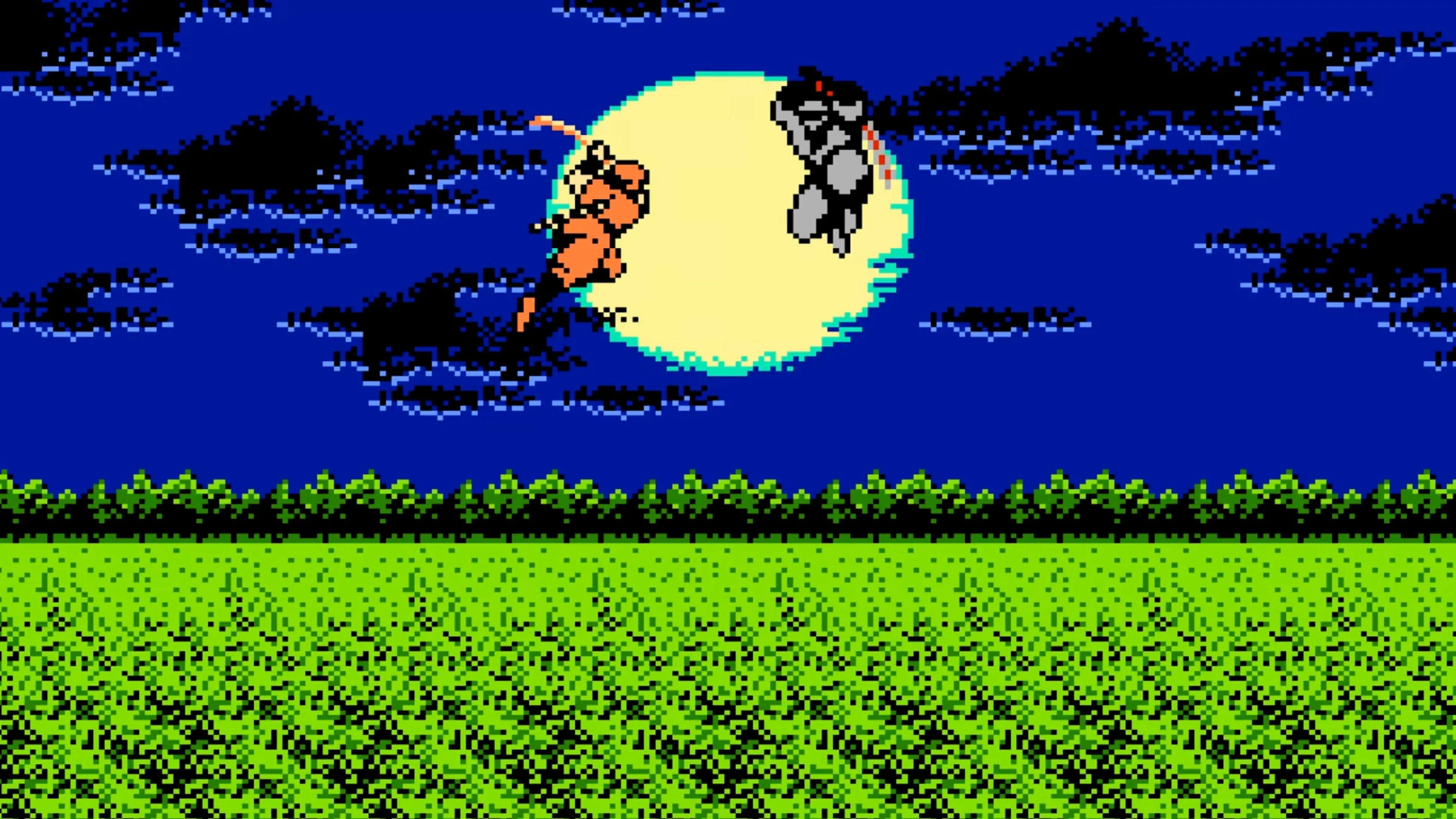 Cảnh gameplay Ninja Gaiden với nhân vật chính Ryu Hayabusa