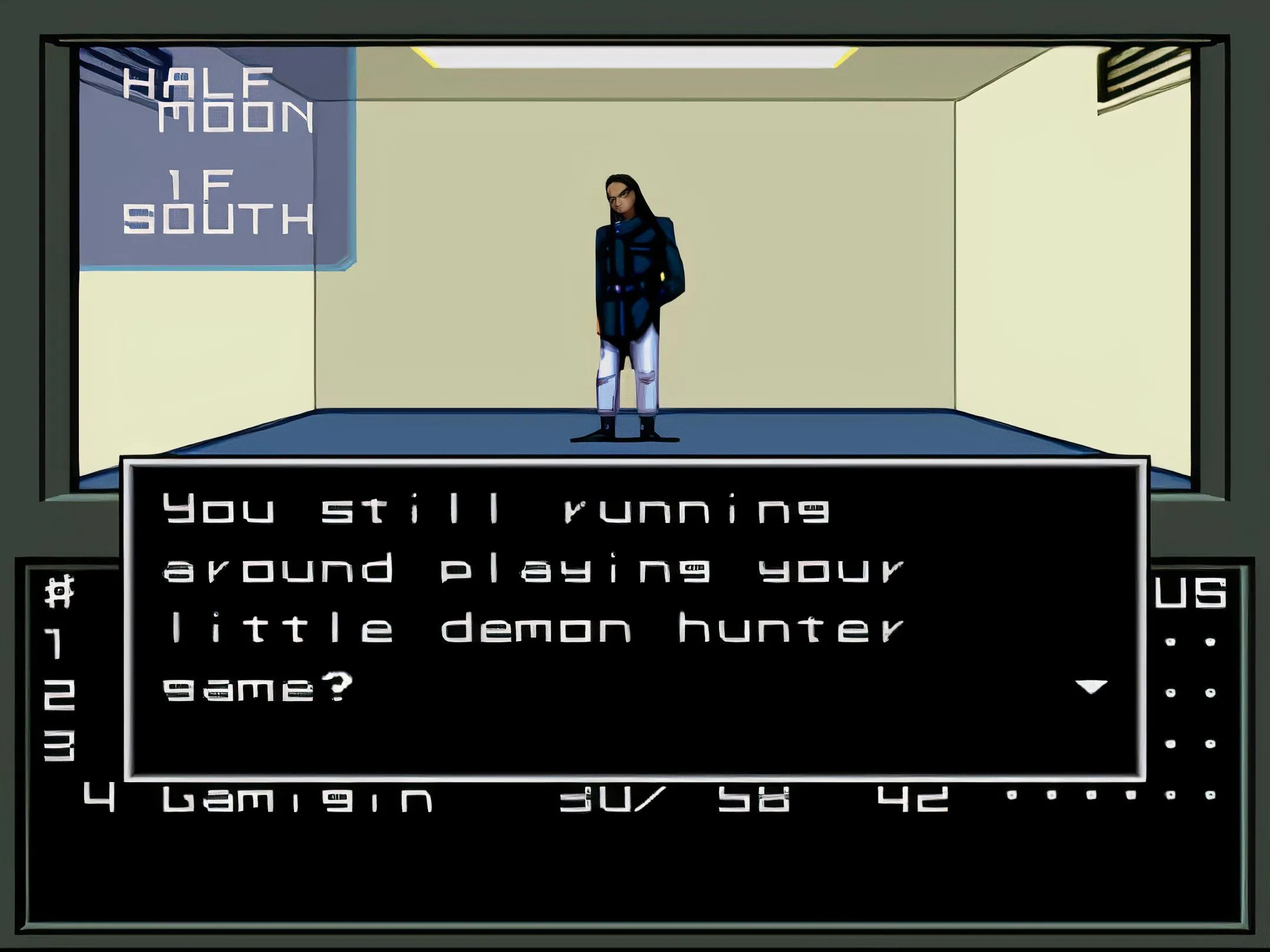 Cảnh khám phá dungeon trong Shin Megami Tensei