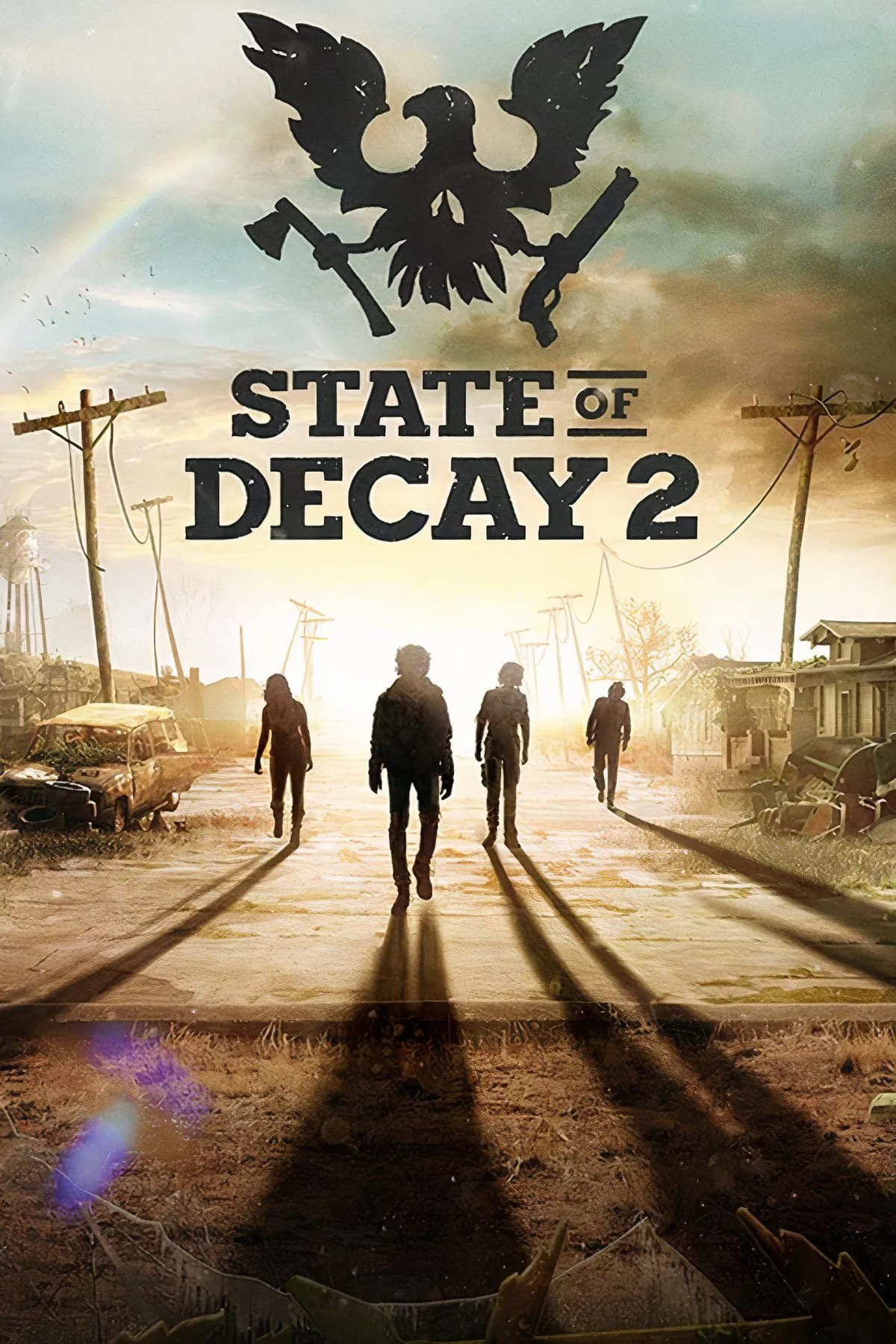 Cảnh quan trong State of Decay 2, thể hiện sự kết hợp giữa sinh tồn và quản lý cộng đồng.