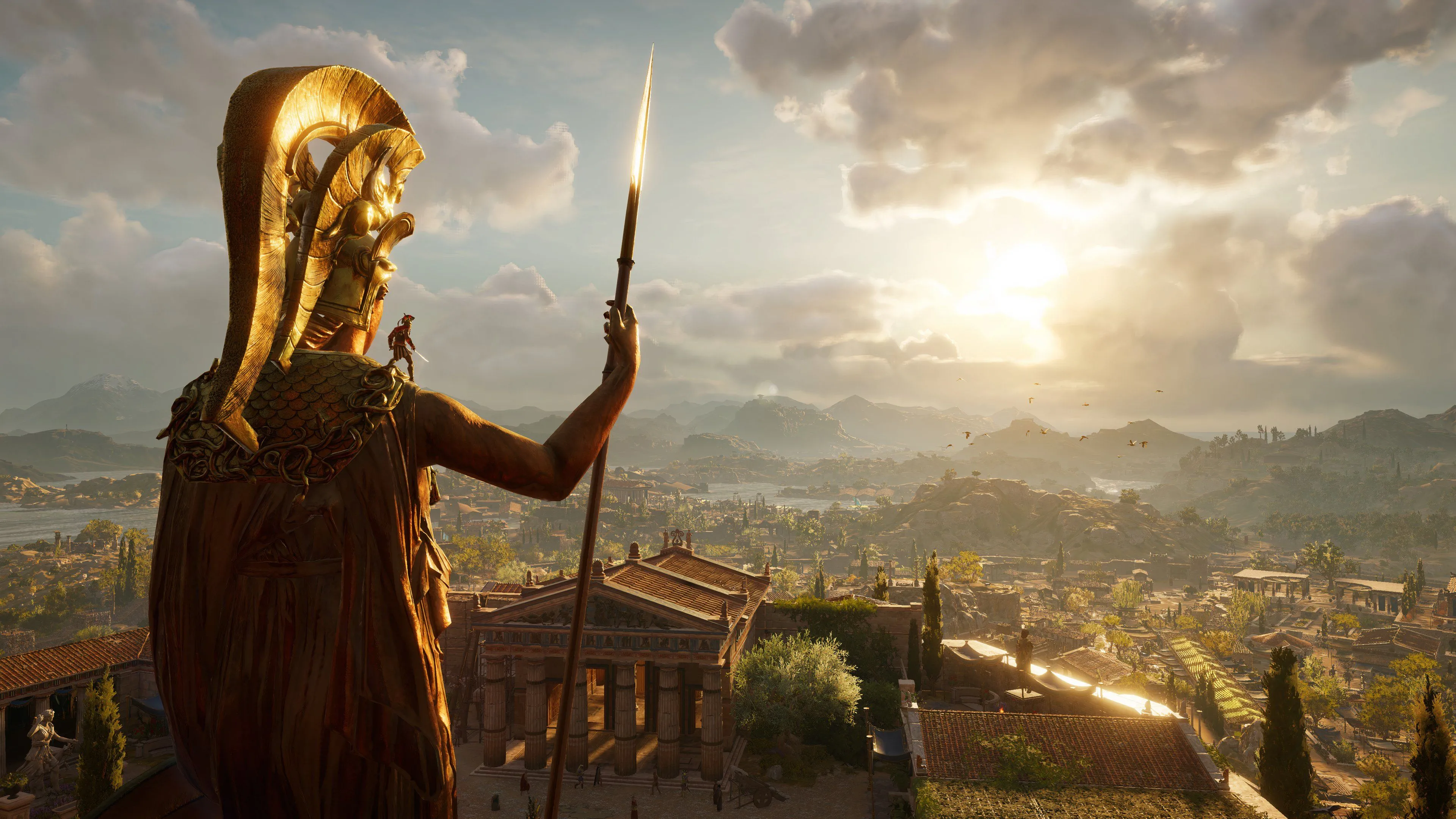 Cảnh quan tuyệt đẹp của thế giới Hy Lạp cổ đại trong Assassin's Creed Odyssey