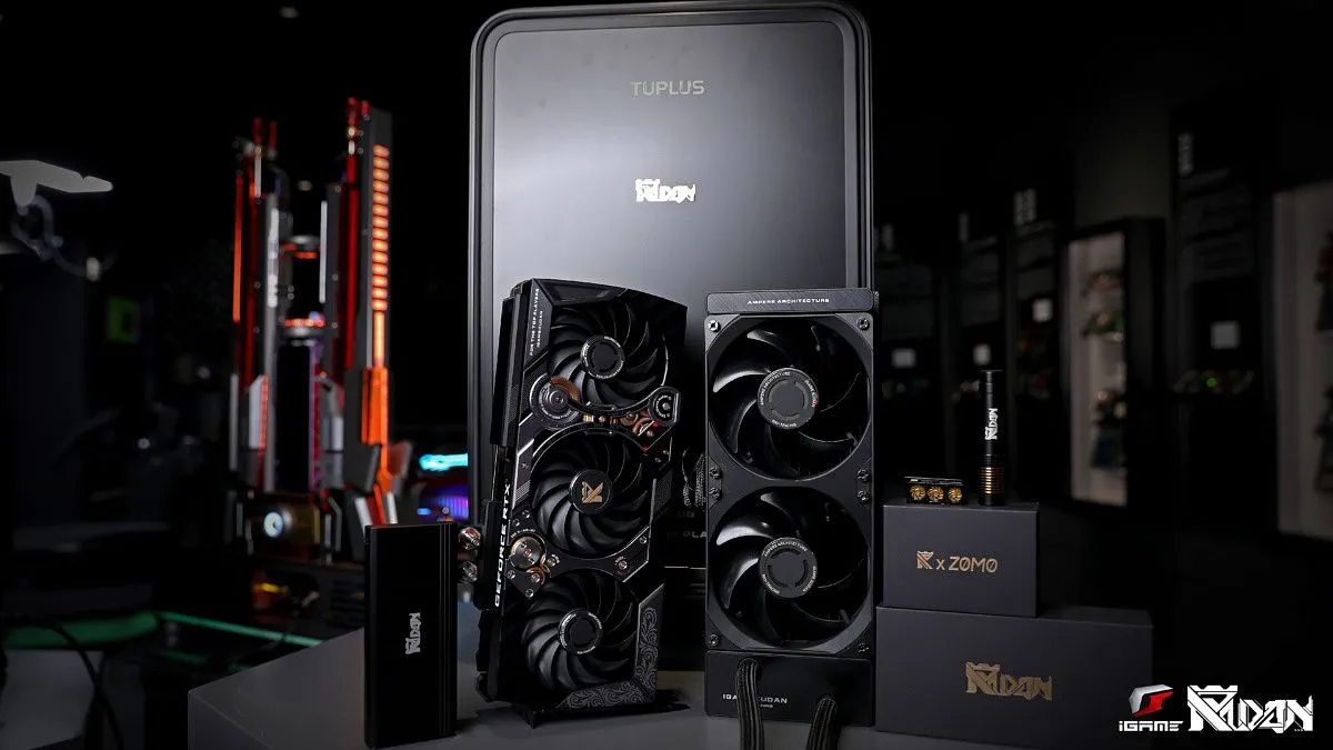 Card đồ họa Colorful iGame Kudan RTX 3090 mạnh mẽ với 24GB VRAM
