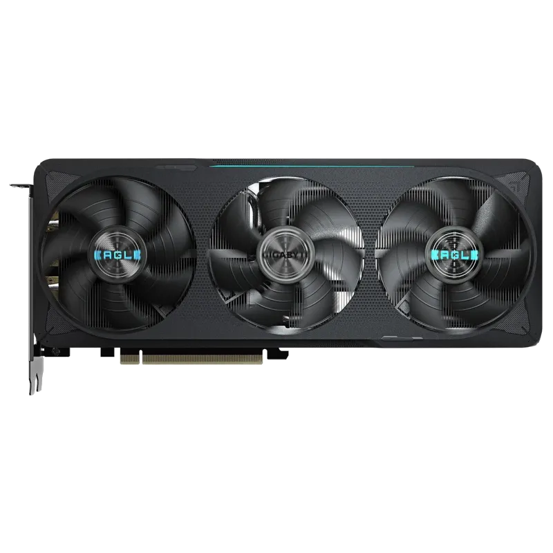Card đồ họa Gigabyte Eagle GeForce RTX 5070 với đèn RGB, phù hợp cho các cấu hình PC gaming.