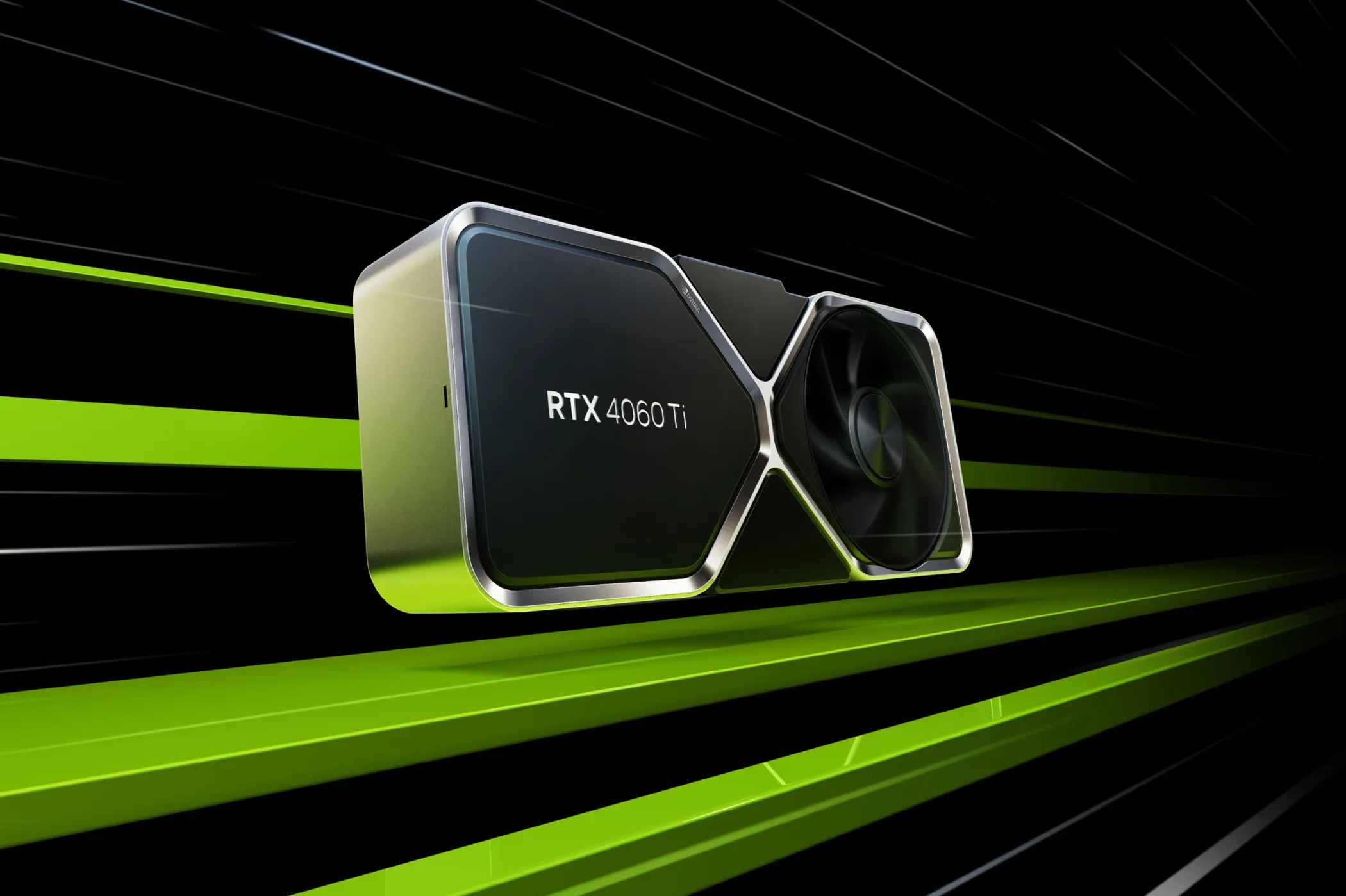 Card đồ họa Nvidia RTX 4060 Ti, minh họa cho dòng GPU tầm trung với dung lượng VRAM còn gây tranh cãi