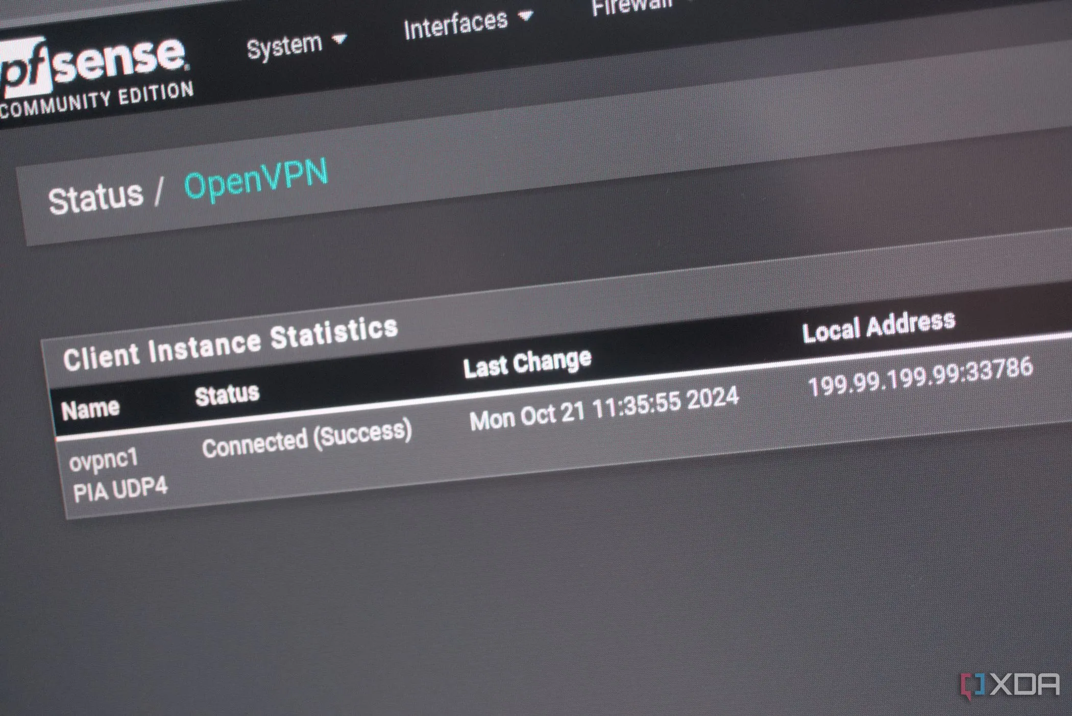 Cấu hình VPN trên hệ thống firewall, tương tự cho OpenVPN trên OPNsense