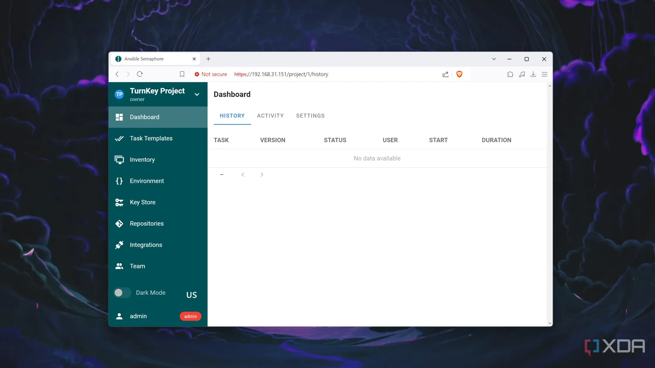 Chạy container Ansible trong Proxmox