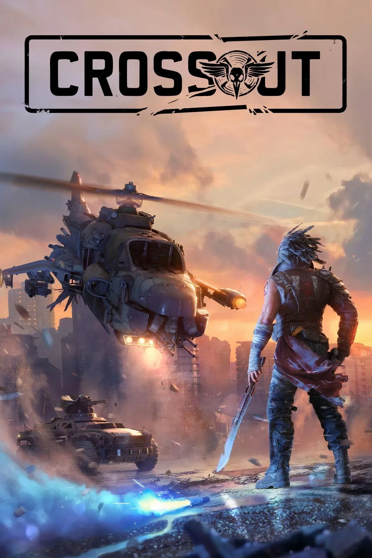 Cỗ xe chiến đấu độc đáo được xây dựng trong game Crossout hậu tận thế