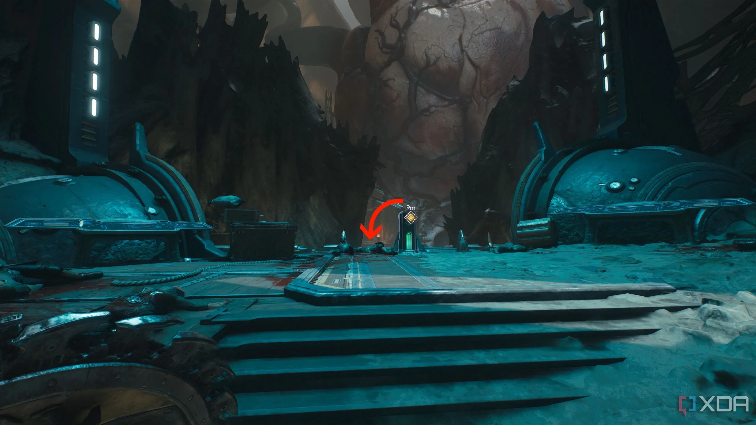 Công tắc mục tiêu tương tác để hoàn thành nhiệm vụ chính trong Doom The Dark Ages
