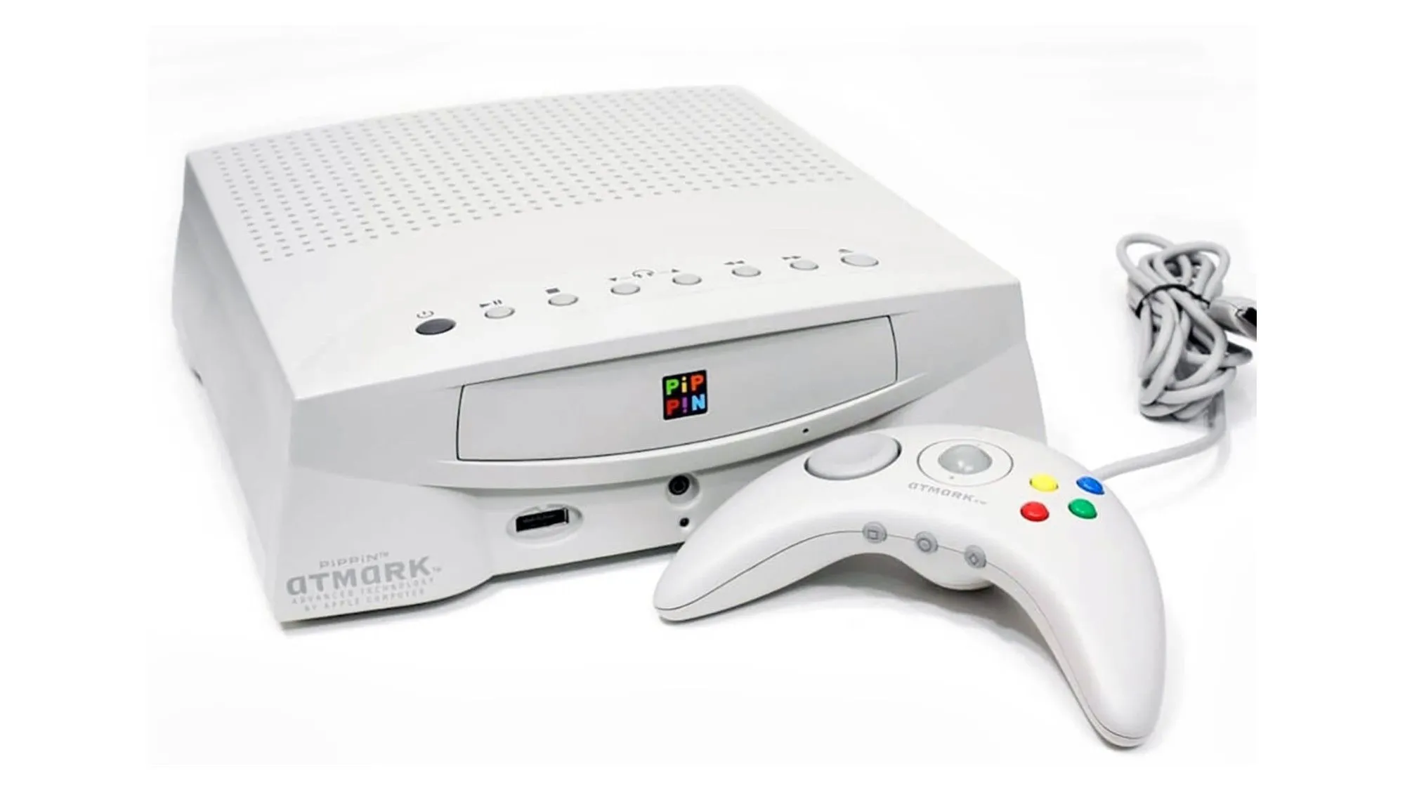 Console game Apple Pippin màu xám cùng tay cầm