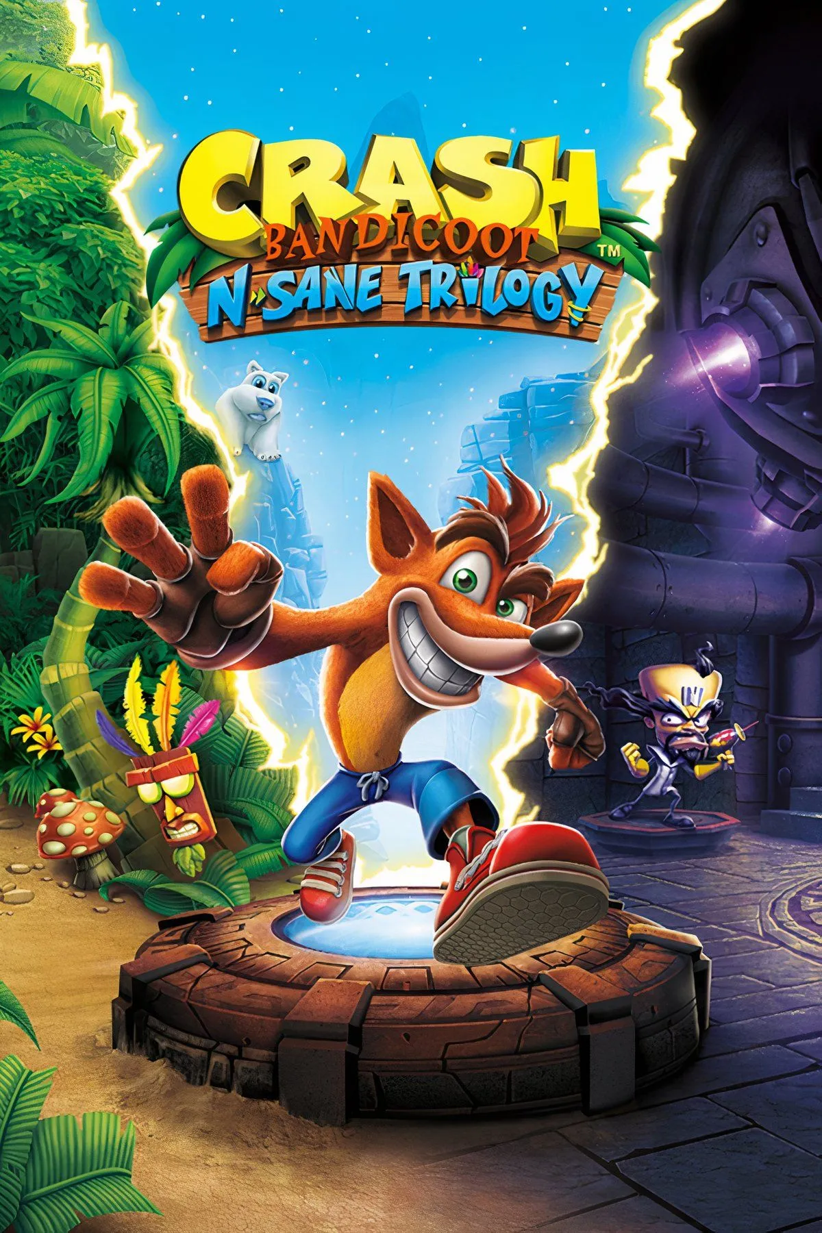 Crash Bandicoot N. Sane Trilogy đồ họa nâng cấp, tổng hợp các màn chơi và nhân vật chính