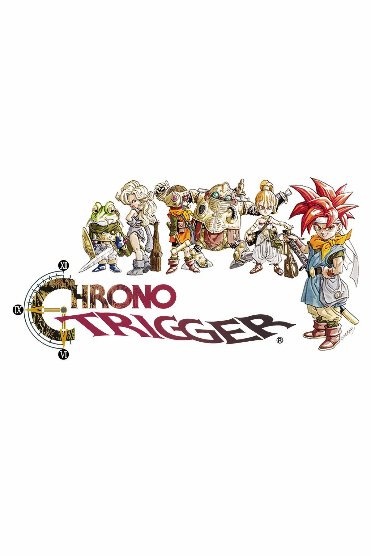 Crono và bạn bè thực hiện chuyến du hành xuyên thời gian trong Chrono Trigger