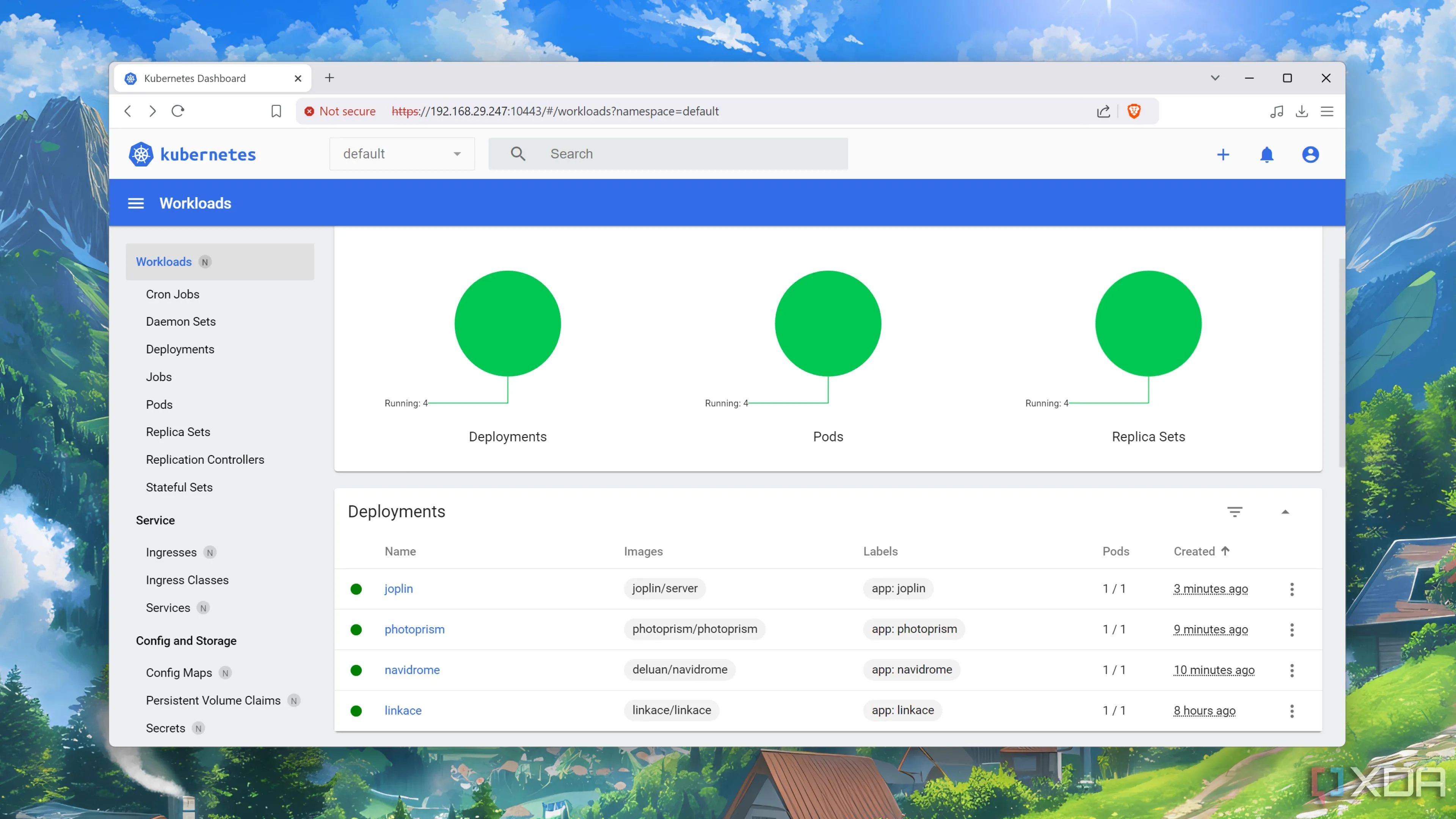 Cụm Kubernetes đang chạy trên Raspberry Pi, chứng minh khả năng triển khai linh hoạt