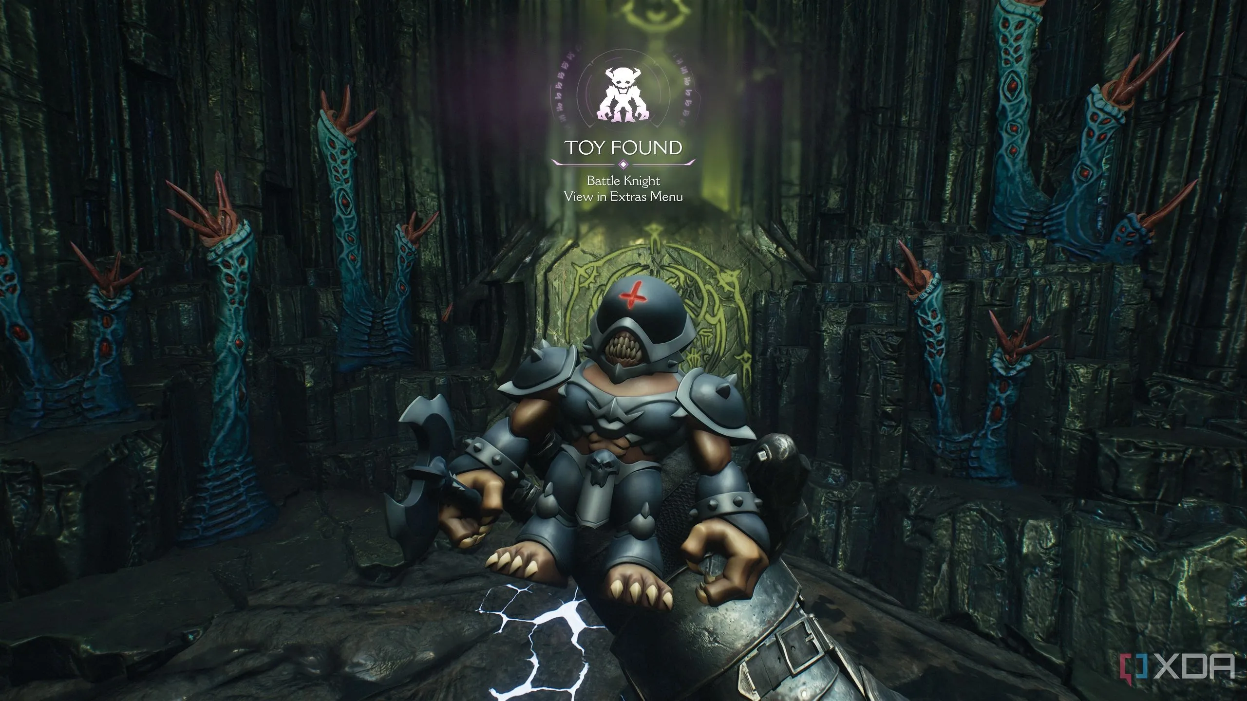 Đồ chơi Battleknight ẩn mình trong Chương 16 Doom The Dark Ages