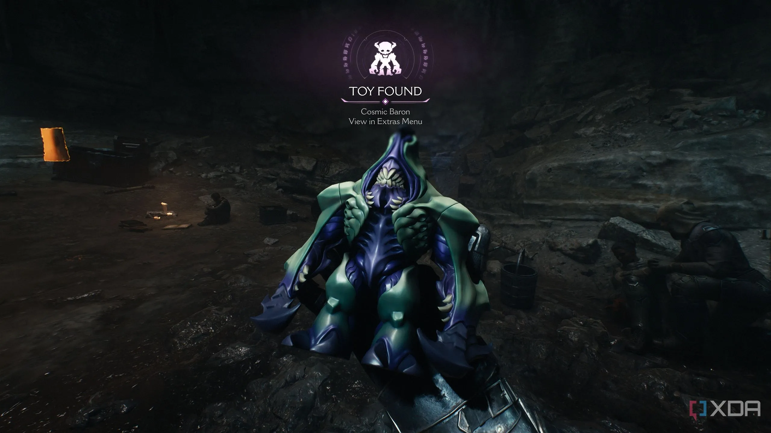 Đồ chơi sưu tầm Cosmic Baron trong Chapter 20 Doom The Dark Ages.