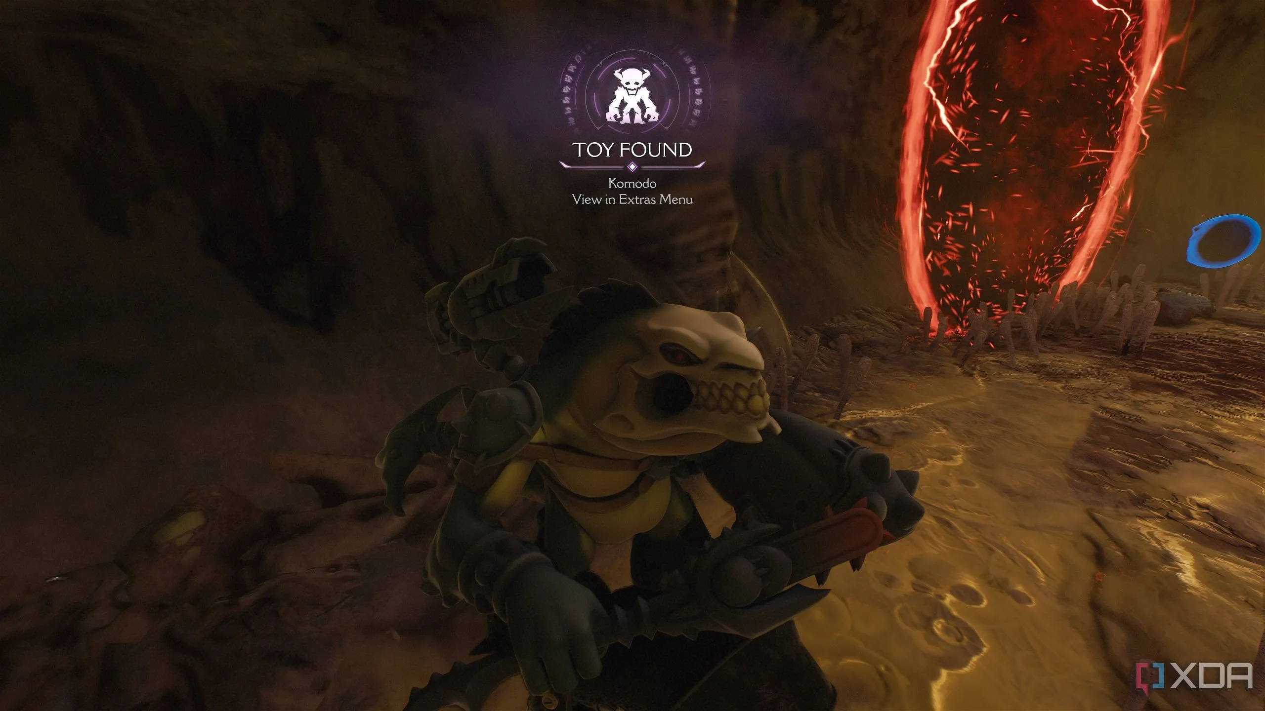 Đồ chơi sưu tầm Komodo trong Doom The Dark Ages Chapter 18
