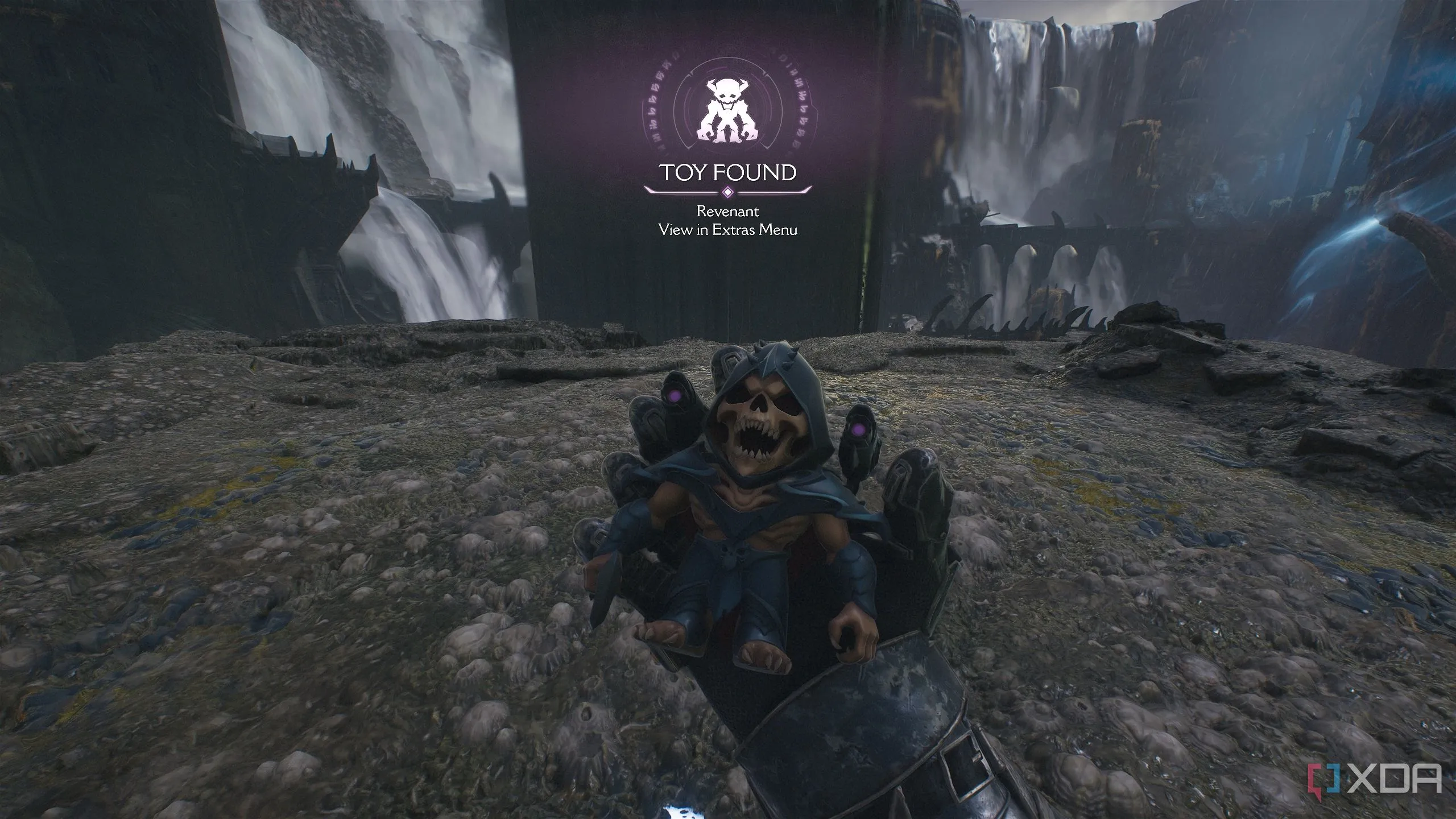 Đồ chơi sưu tầm Revenant trong Chương 14 Doom: The Dark Ages
