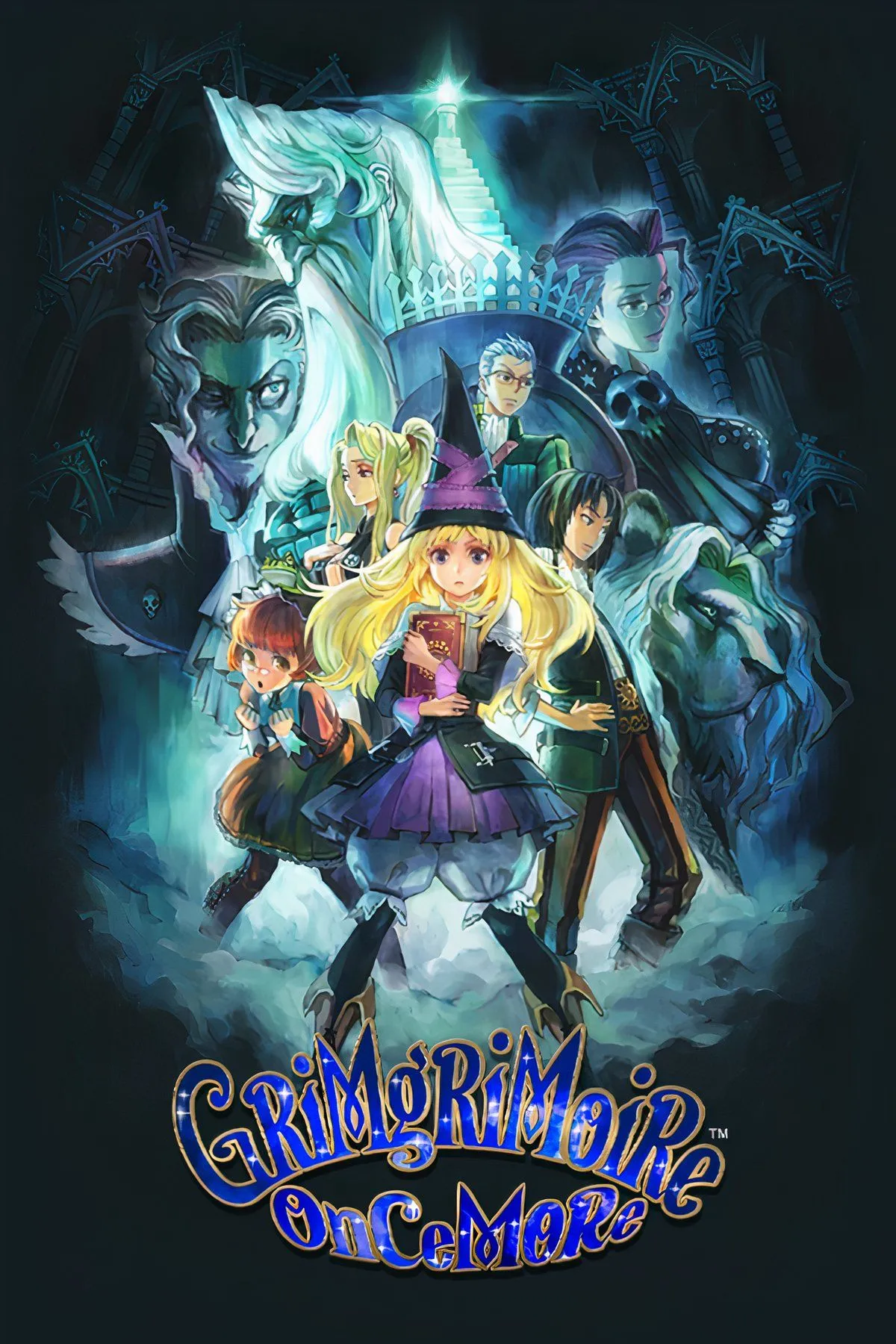 Đồ họa vẽ tay đặc trưng của game chiến thuật GrimGrimoire OnceMore