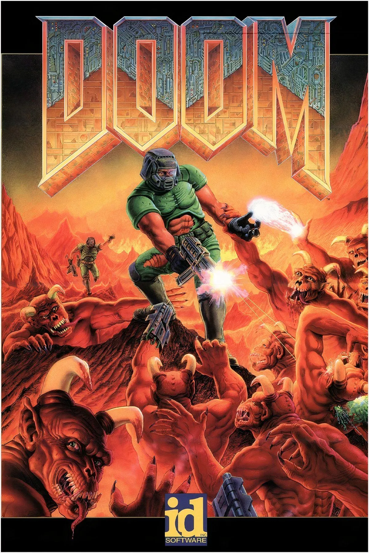 Doom Long Box PS1 - Phiên bản hộp dài huyền thoại của tựa game bắn súng
