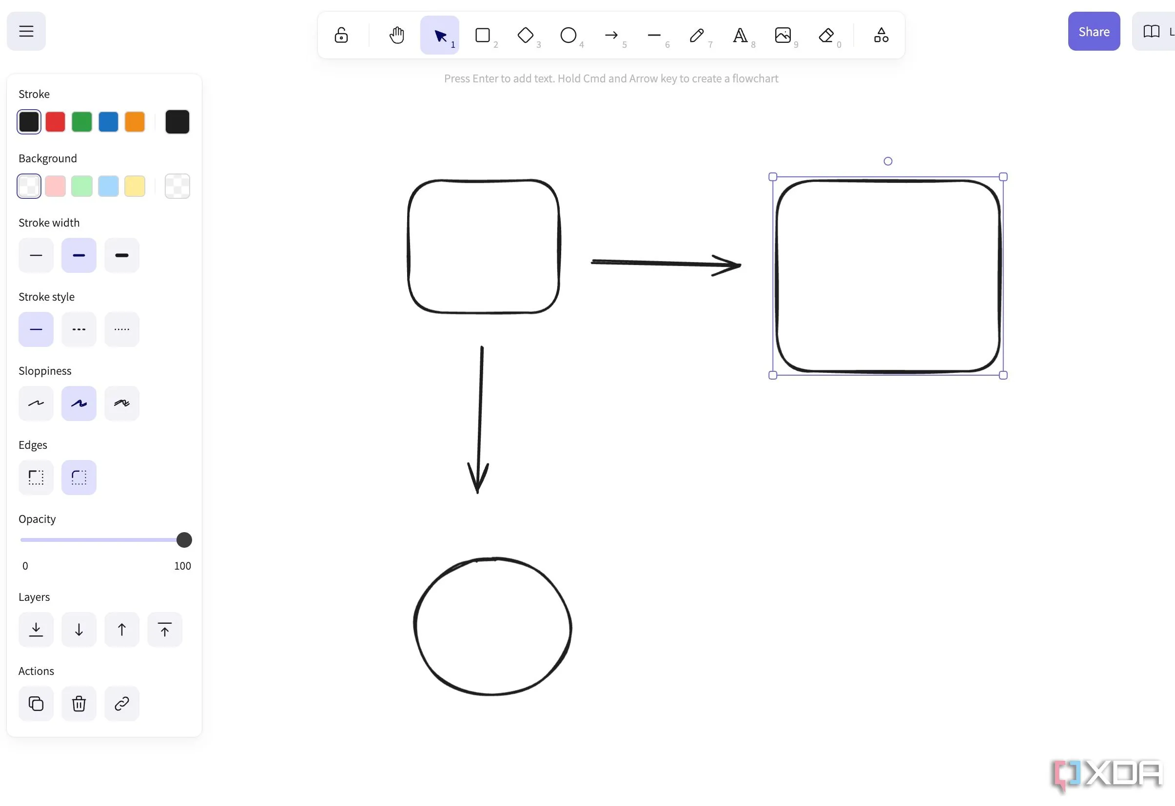 Excalidraw, ứng dụng vẽ sơ đồ miễn phí với phong cách vẽ tay độc đáo