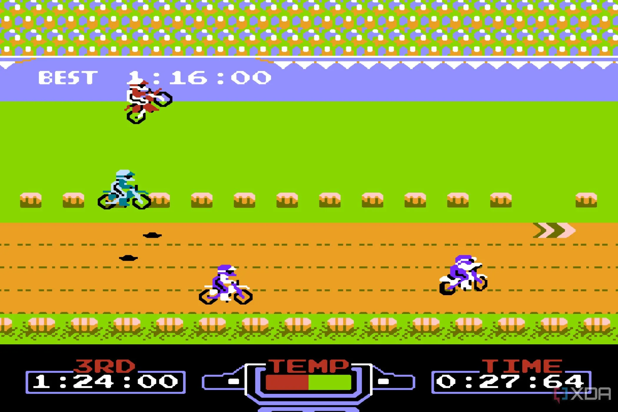 Excitebike trên hệ máy Nintendo Entertainment System