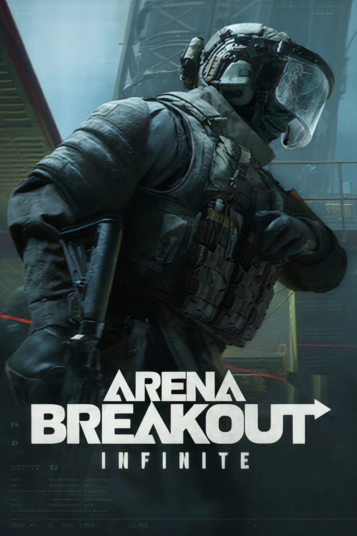 Gameplay Arena Breakout Infinite, thể hiện lối chơi bắn súng chiến thuật sinh tồn cực kỳ căng thẳng.