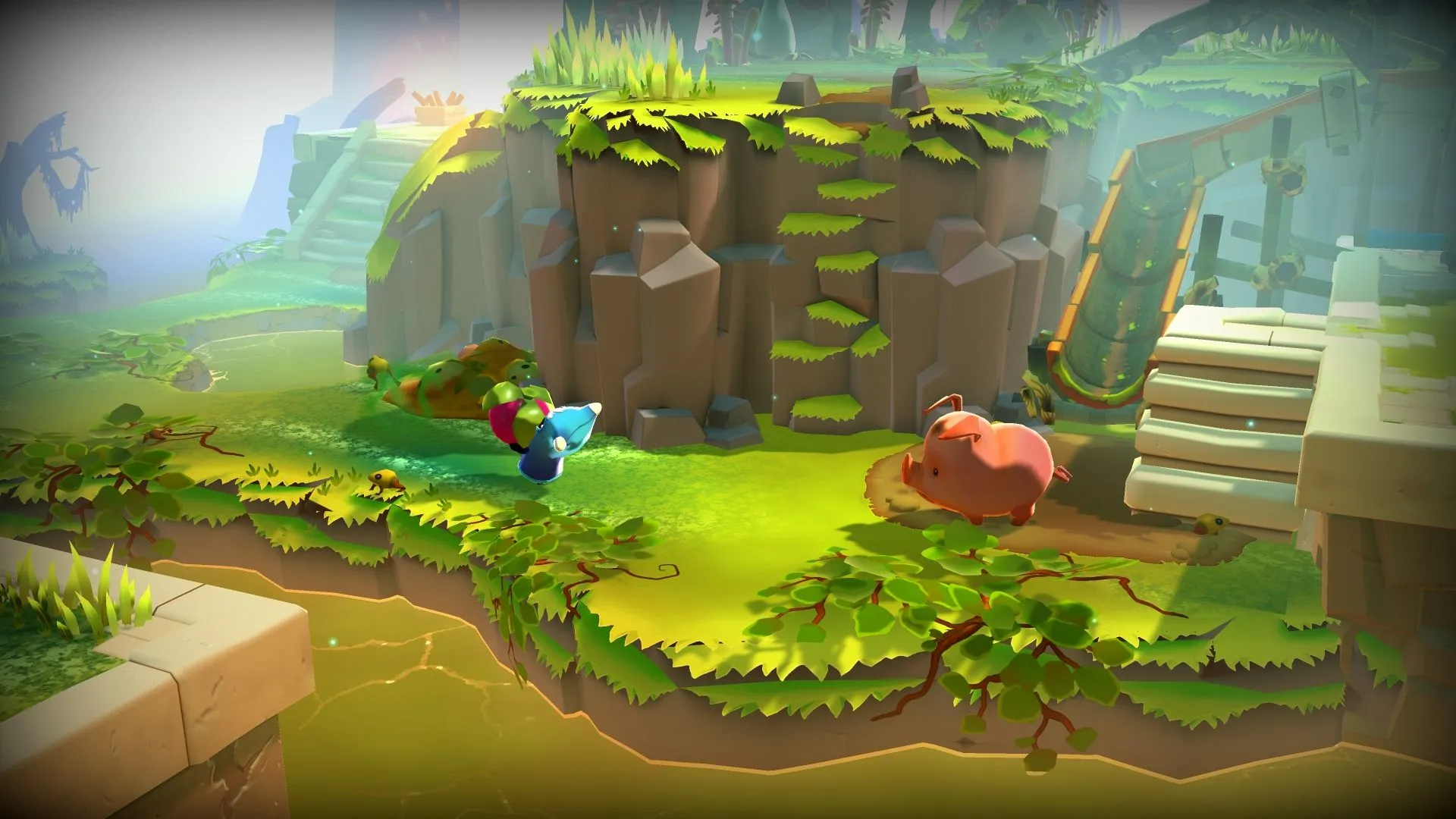 Giải đố trong The Last Campfire với hình ảnh chú heo ngộ nghĩnh