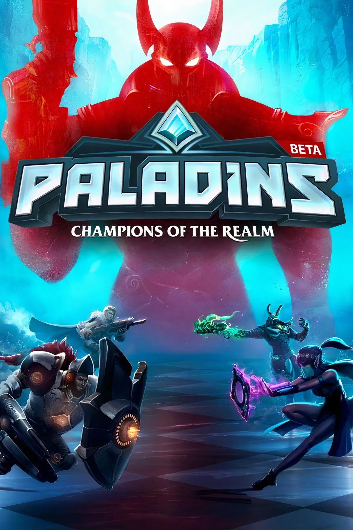 Giao diện lựa chọn thẻ bài tùy chỉnh cho các vị tướng trong Paladins: Champions of the Realm