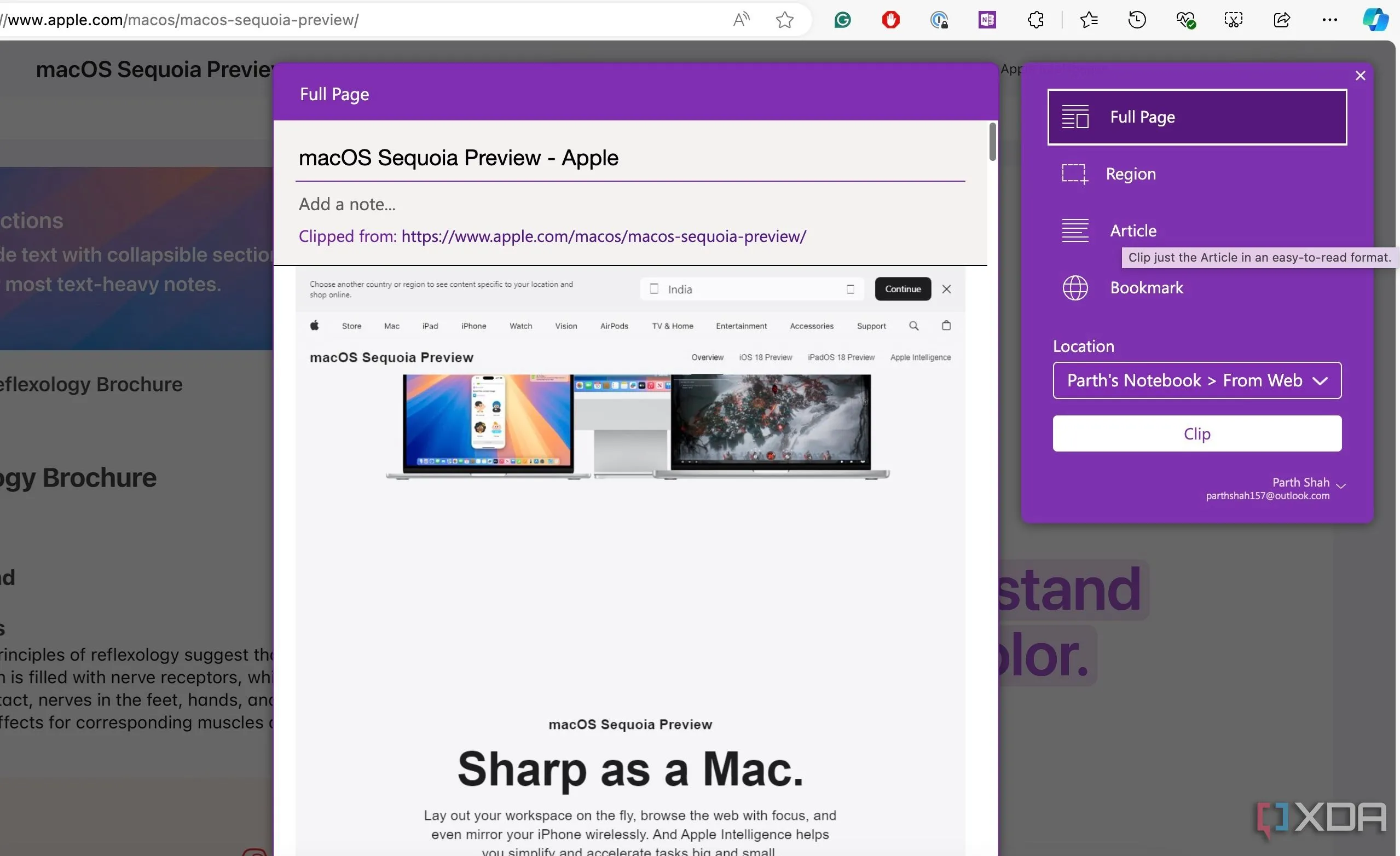 Giao diện OneNote, một công cụ ghi chú mạnh mẽ nhưng còn nhiều hạn chế