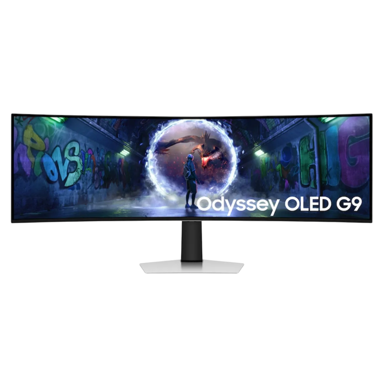 Giao diện website Samsung hiển thị màn hình Odyssey OLED G9 đang giảm giá