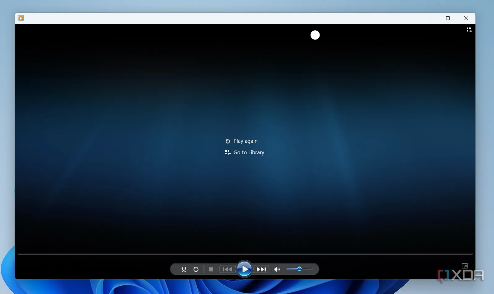 Giao diện Windows Media Player phiên bản cũ vẫn chạy tốt trên hệ điều hành Windows 11