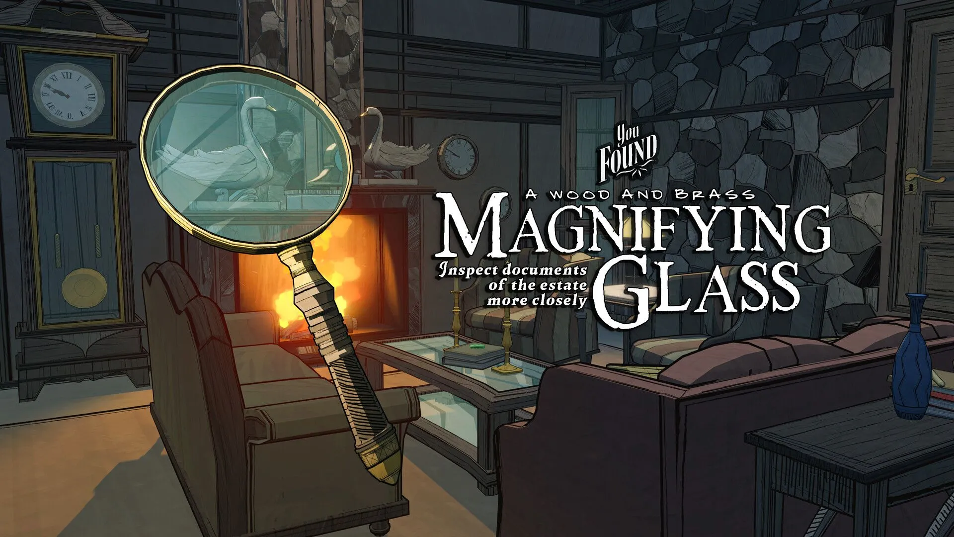 Góc quay cận cảnh một chi tiết kiến trúc trong Blue Prince, thể hiện đồ họa game.