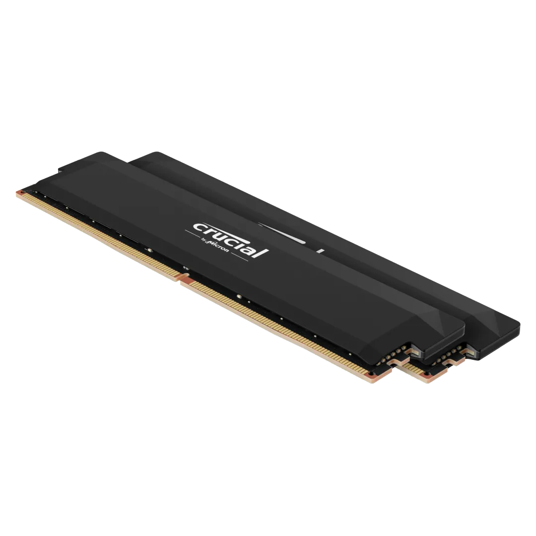 Hai thanh RAM Crucial Pro Overclocking DDR5-6000, tốc độ lý tưởng cho hiệu năng gaming cân bằng