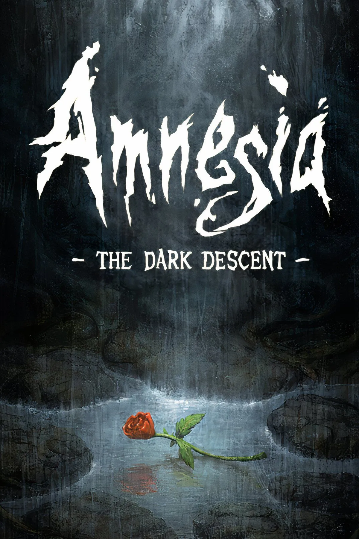 Hình ảnh đáng sợ từ Amnesia: The Dark Descent, thể hiện bầu không khí kinh dị tâm lý và yếu tố sinh tồn.