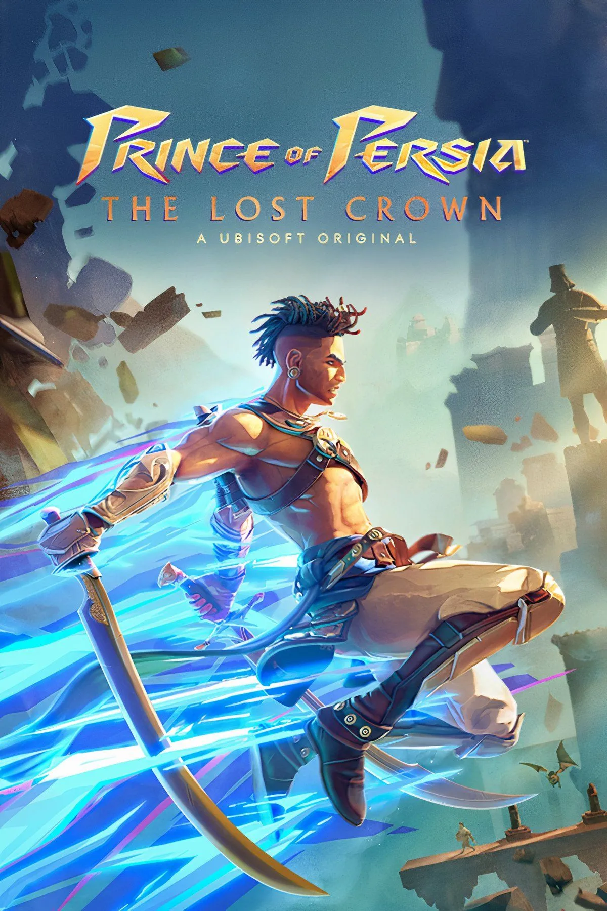 Hình ảnh gameplay Prince of Persia: The Lost Crown với cảnh Sargon chiến đấu và khám phá thế giới 2.5D