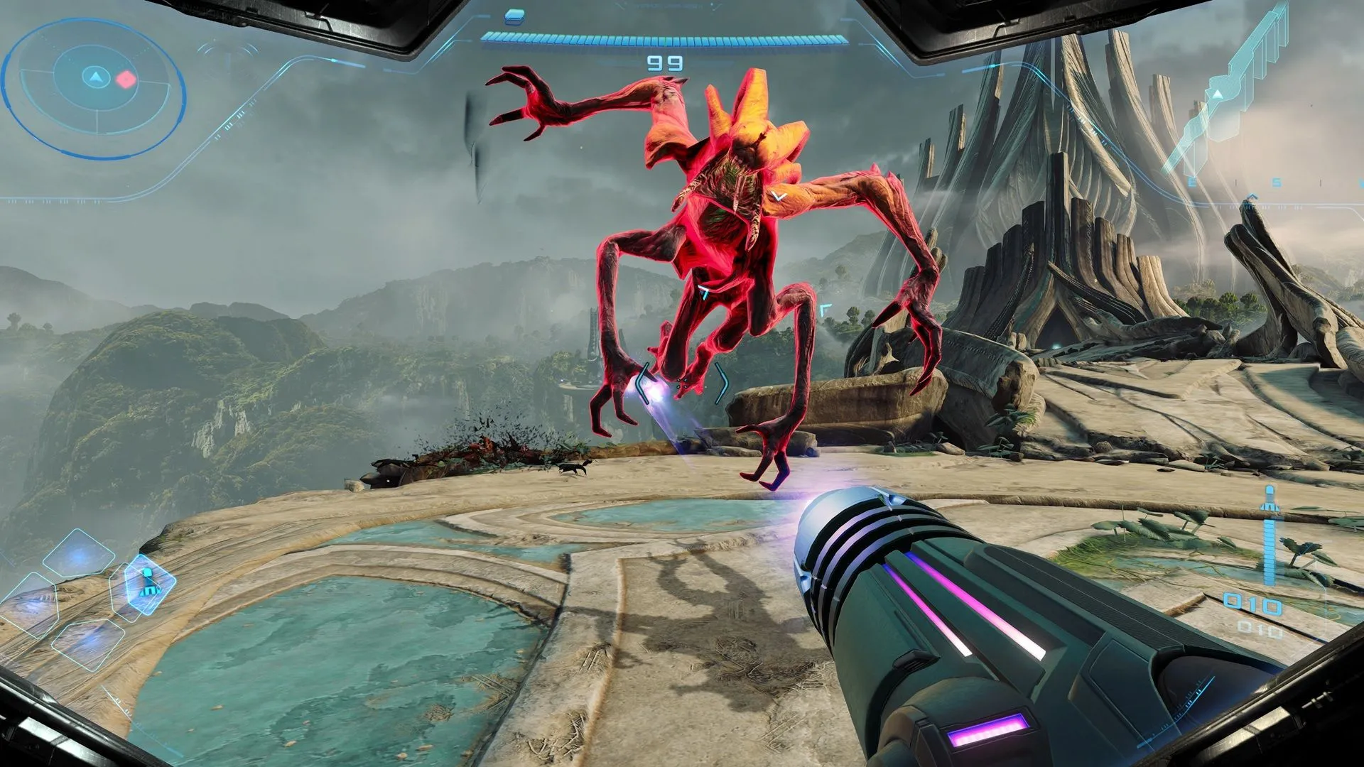 Hình ảnh gameplay sắc nét của Metroid Prime 4: Beyond trên Nintendo Switch 2