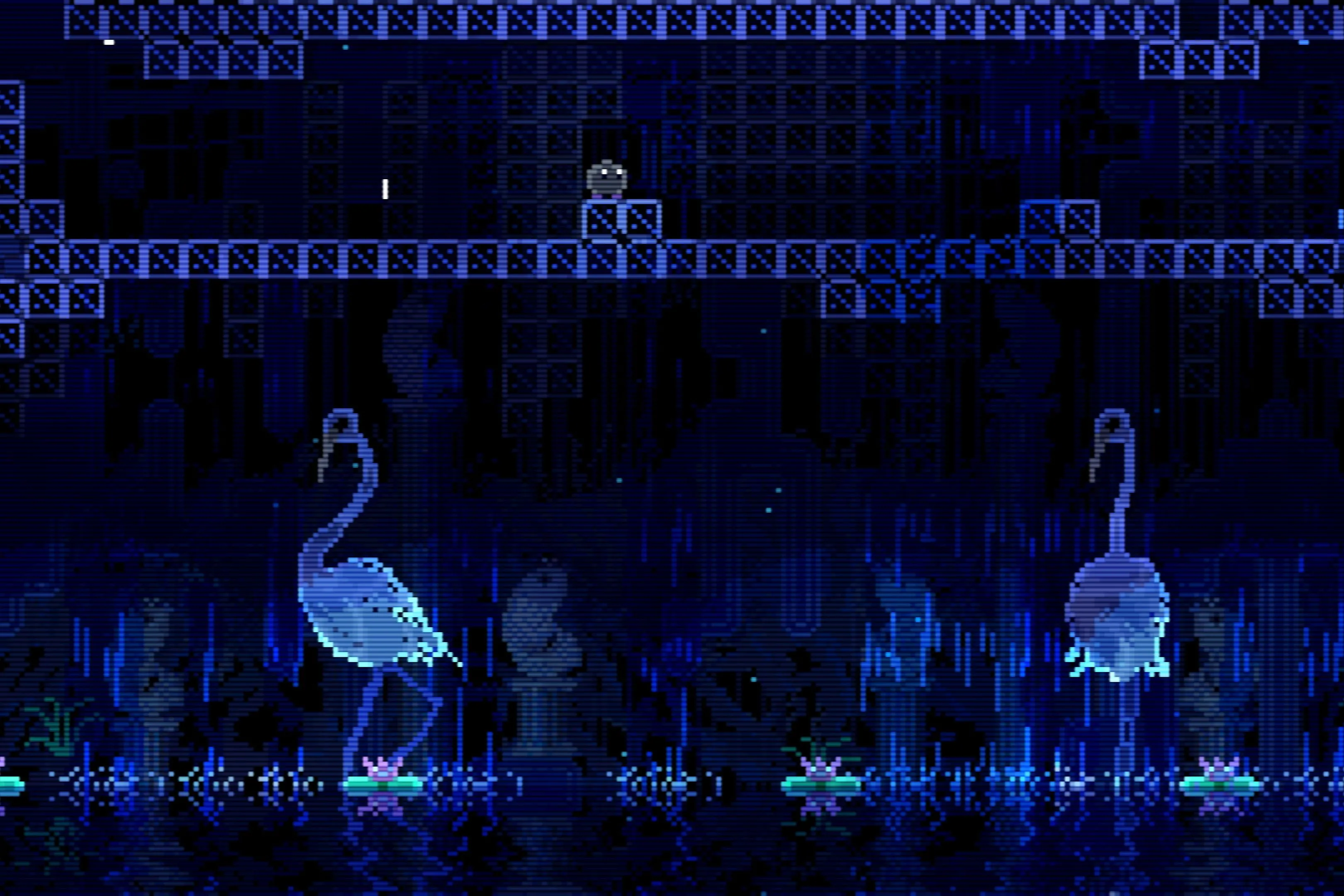 Hình ảnh gameplay từ game indie Animal Well, một tựa game được đánh giá cao về mặt nghệ thuật và đổi mới.