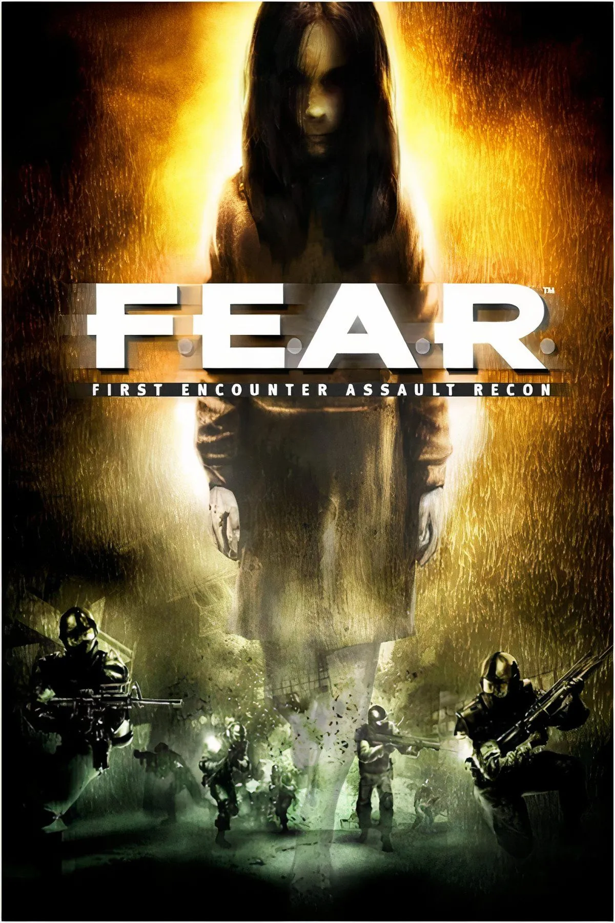 Hình ảnh hành động và kinh dị đặc trưng của game F.E.A.R.