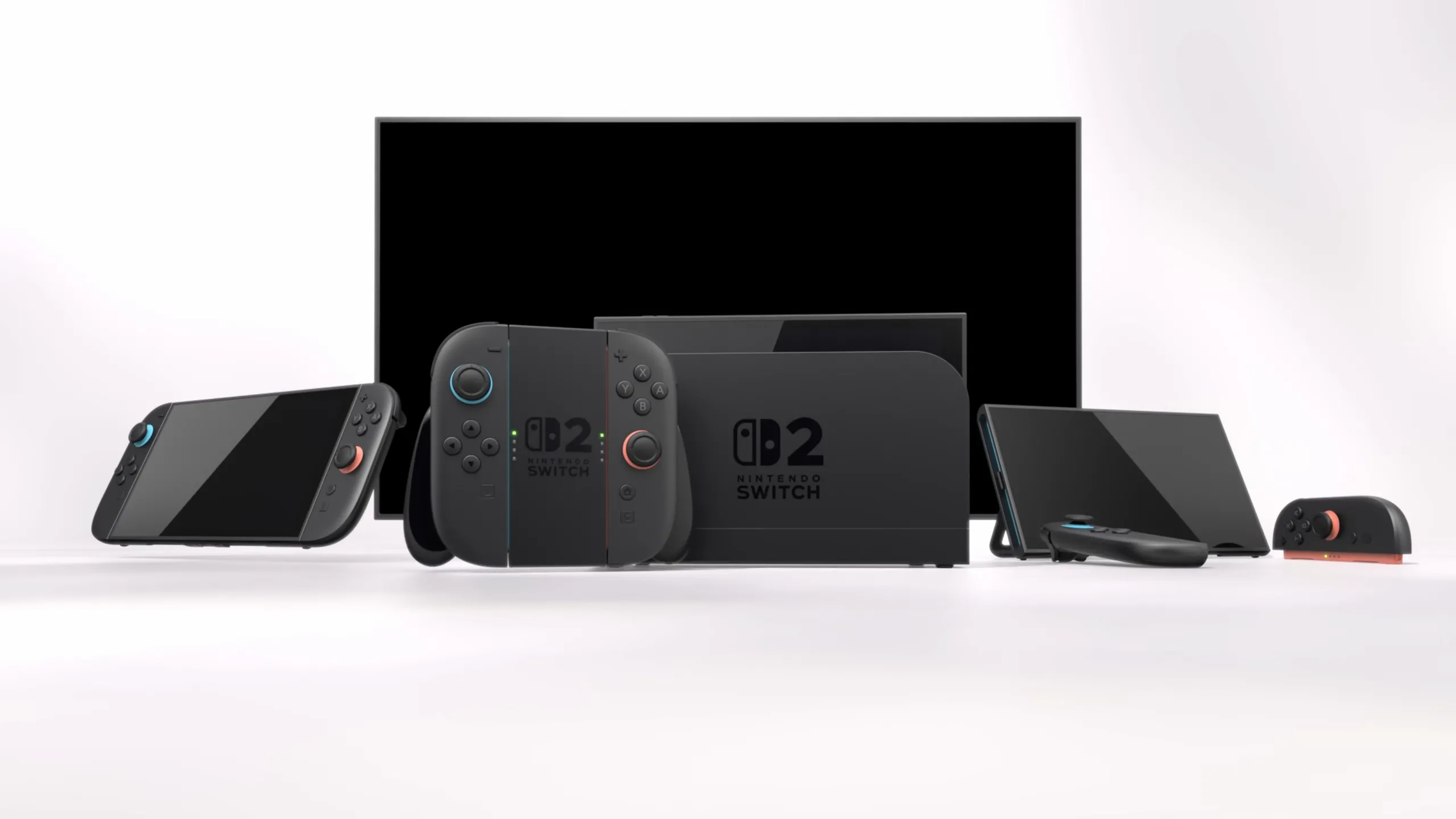Hình ảnh minh họa Nintendo Switch 2 với logo và thiết kế hiện đại, gợi mở về những khả năng mới và thách thức tương thích ngược.