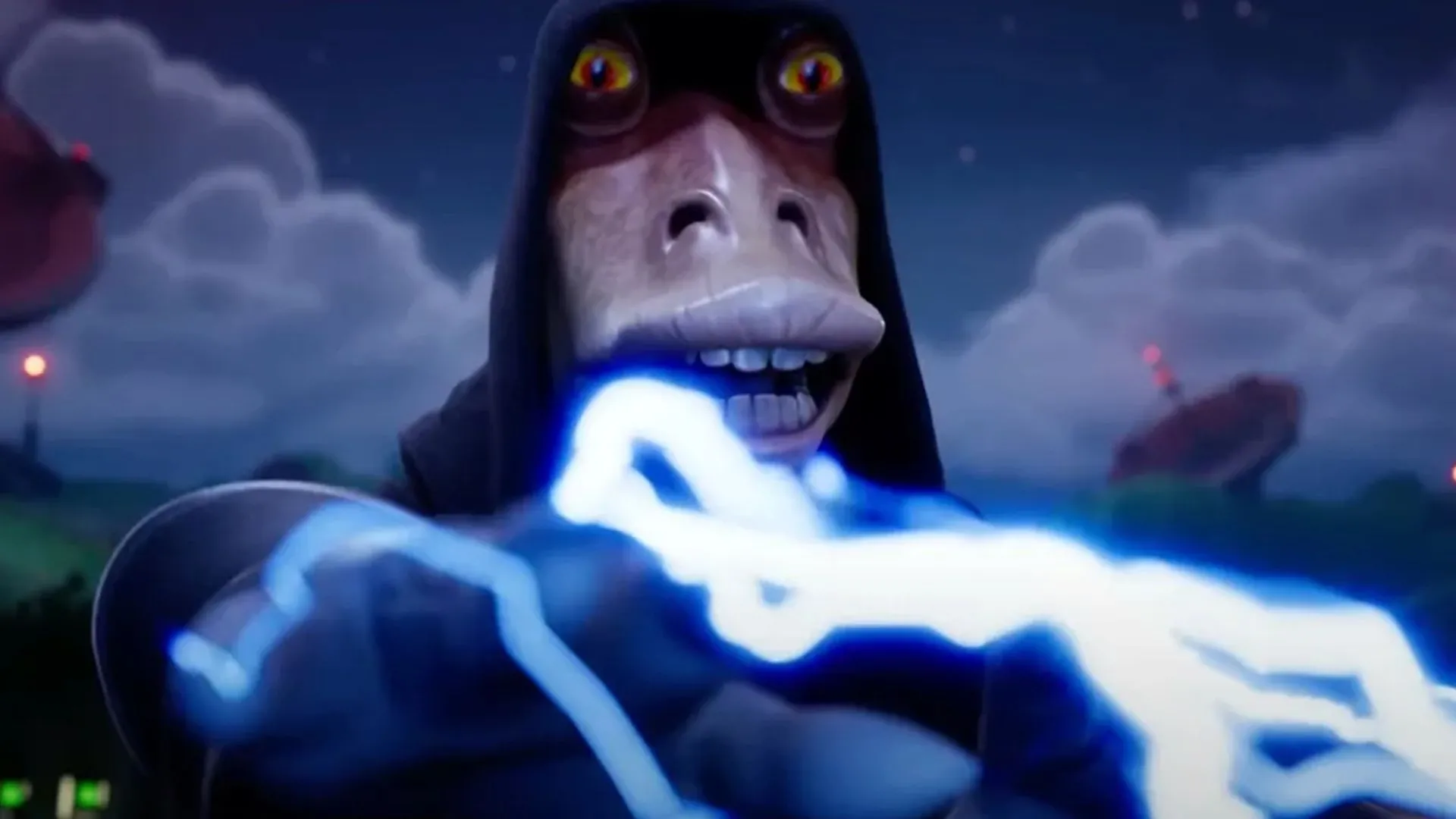 Hình ảnh nhân vật Darth Jar Jar trong sự kiện Fortnite Star Wars trước đây