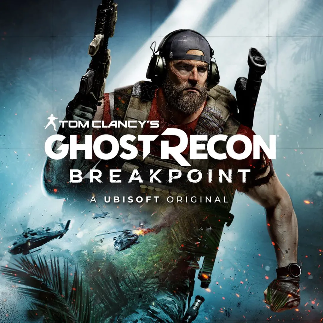 Hình ảnh sản phẩm game Ghost Recon Breakpoint, thể hiện không khí chiến thuật quân sự và thế giới mở của trò chơi sau khi được cải thiện.